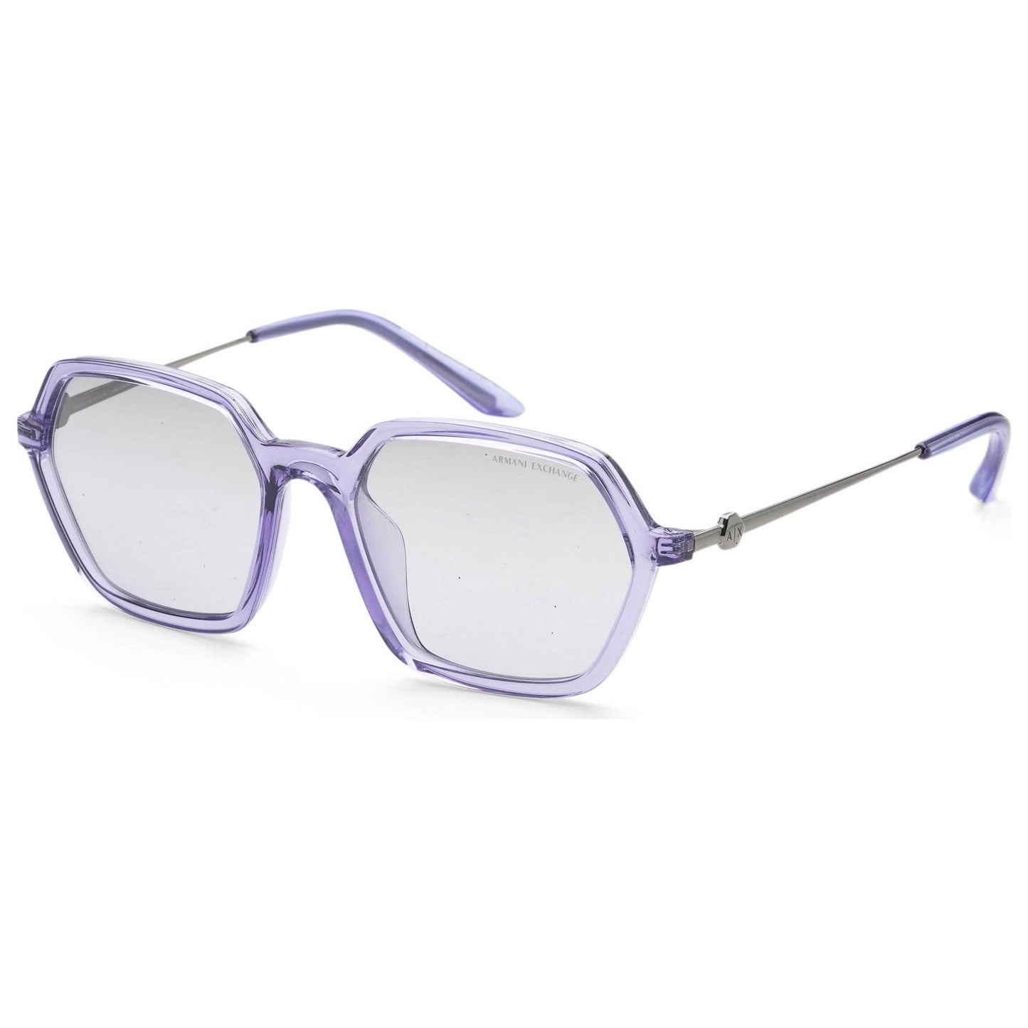Front view of Armani Exchange Fashion Women's Sunglasses AX4139SU-82367P-52