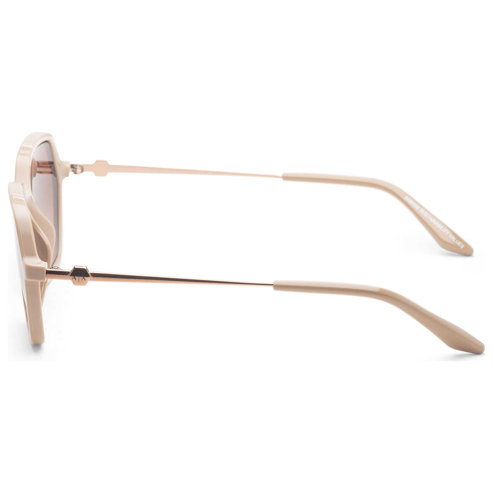 Left view of Armani Exchange Fashion Women's Sunglasses AX4139SU-834213-52