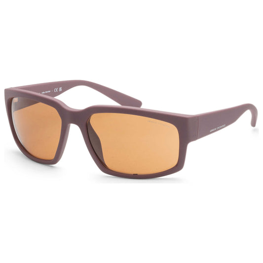Front view of Armani Exchange Fashion Men's Sunglasses AX4142SU-834773-61
