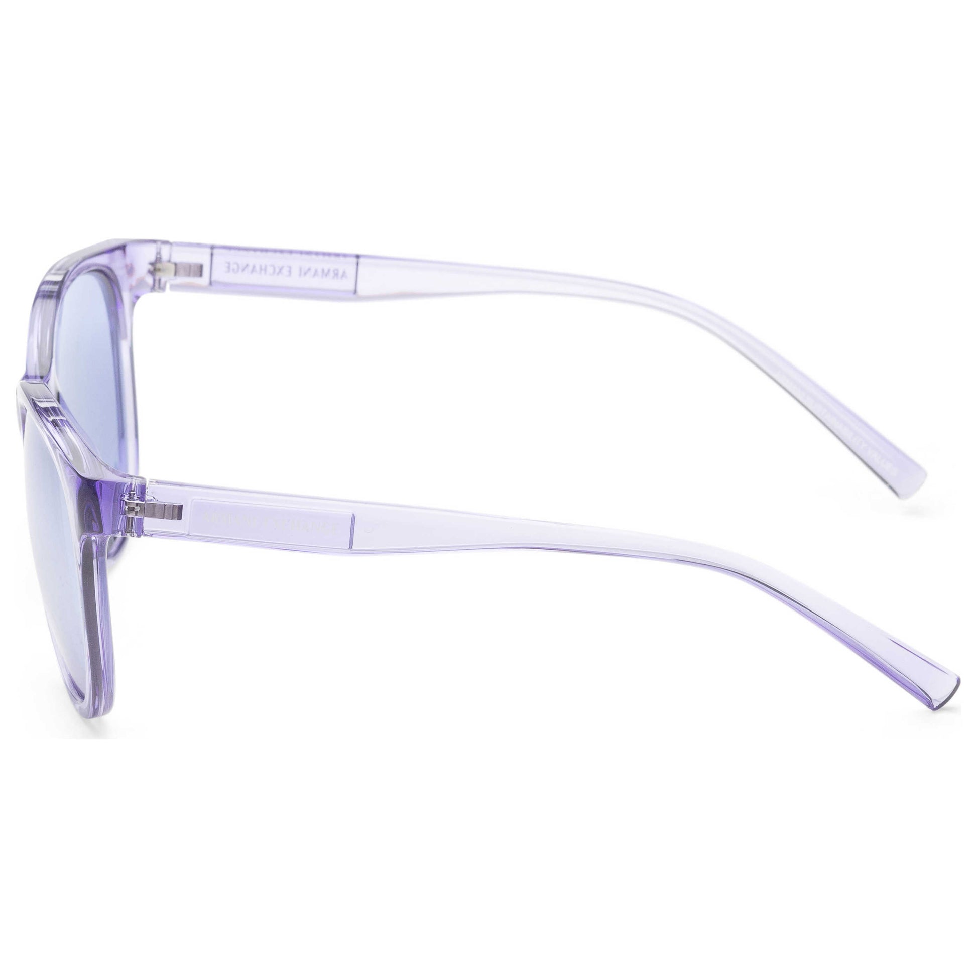 Left view of Armani Exchange Fashion Women's Sunglasses AX4144SU-82361U-54