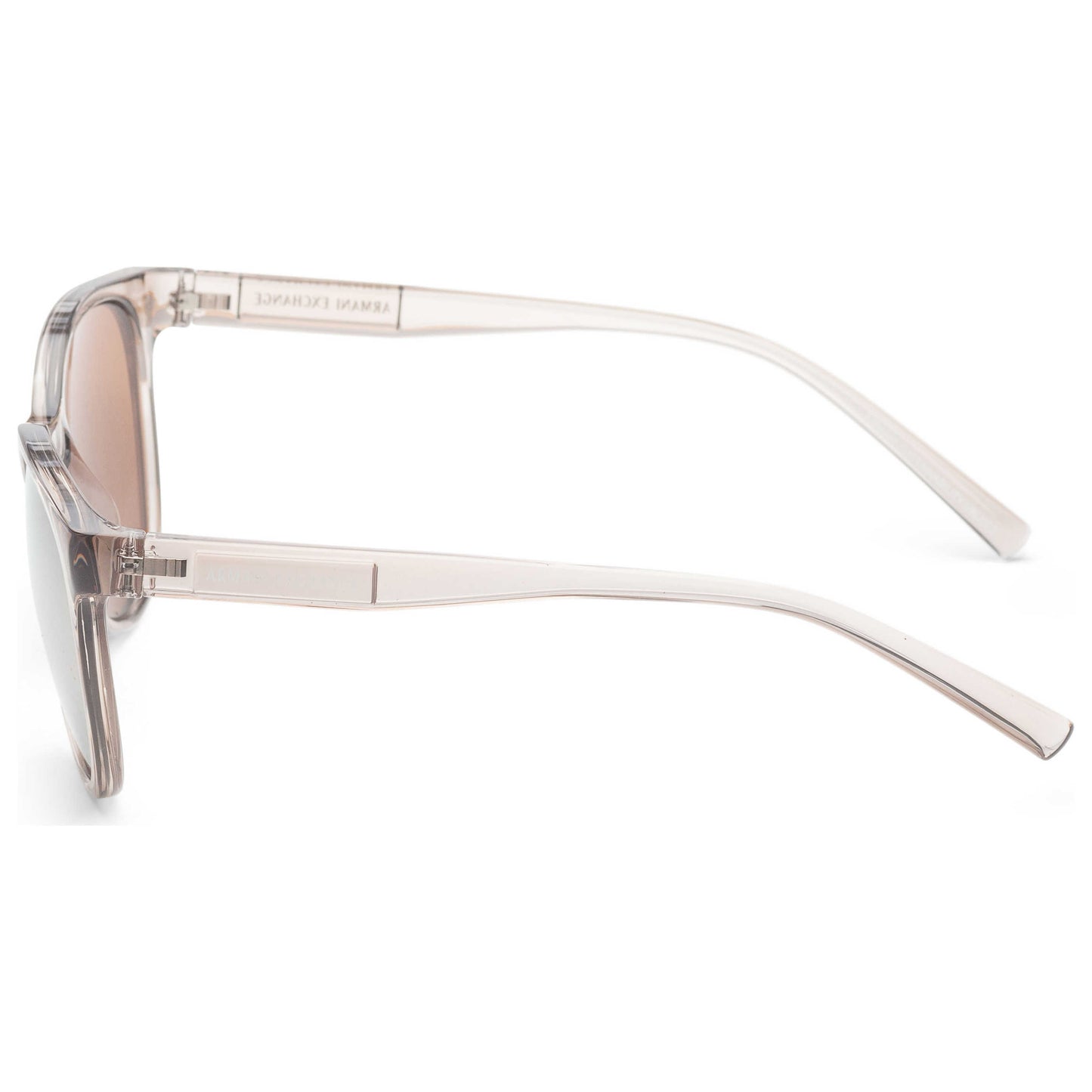 Left view of Armani Exchange Fashion Women's Sunglasses AX4144SU-83447P-54