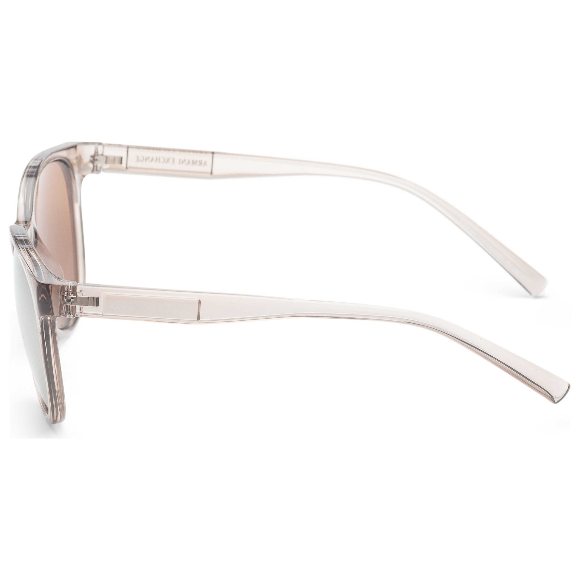 Left view of Armani Exchange Fashion Women's Sunglasses AX4144SU-83447P-54