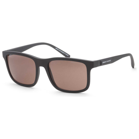 Front view of Armani Exchange Fashion Men's Sunglasses AX4145S-807873-57