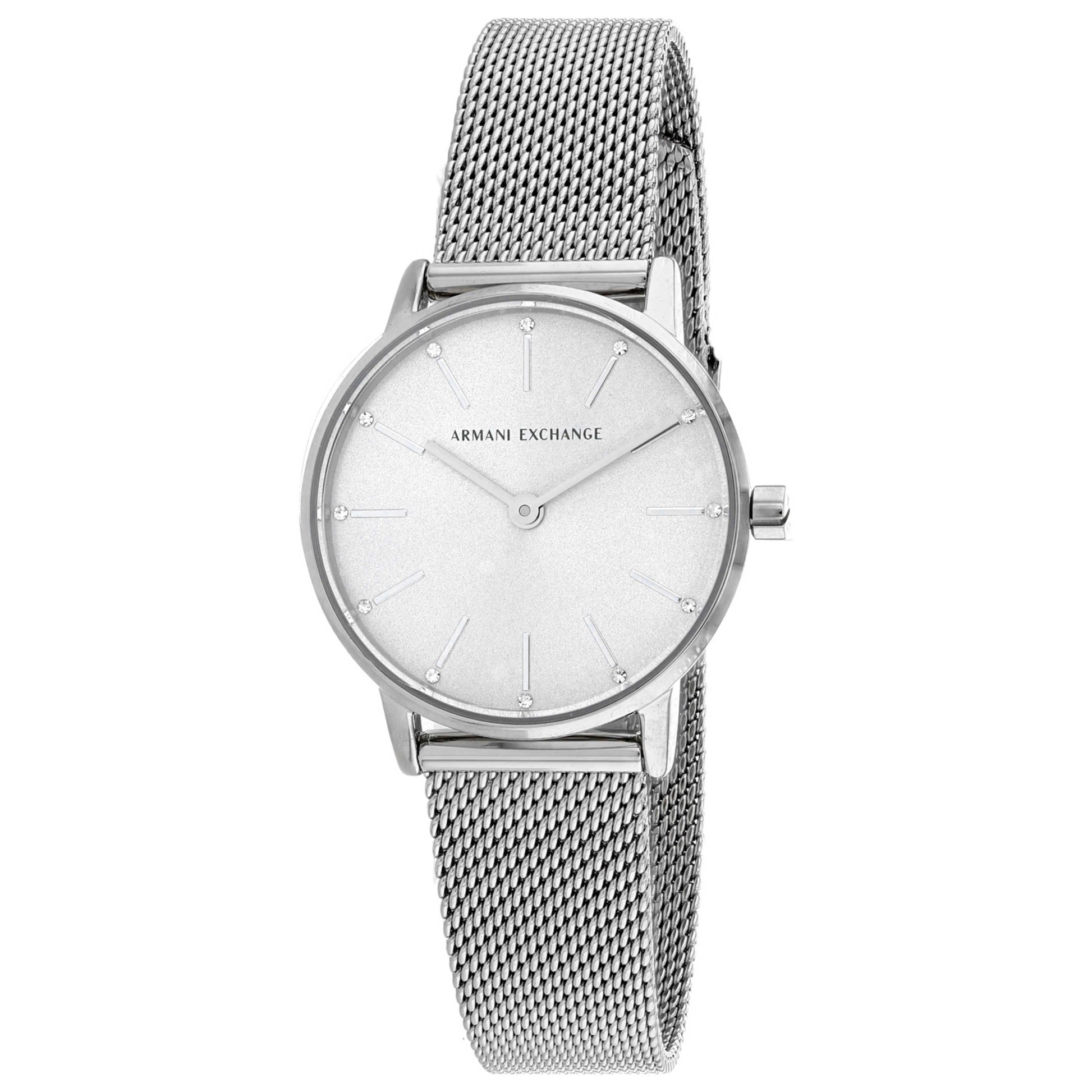 Front view of Armani Exchange Lola Women's Quartz Watch AX5565