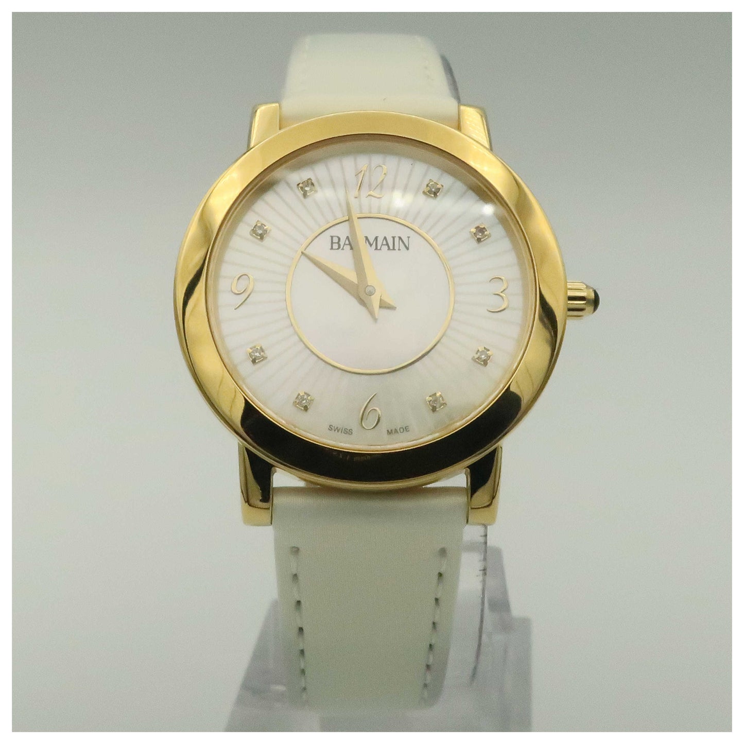 Front view of Balmain Elegance Women's Swiss Quartz (Battery-Powered) Watch B16902284-PO2