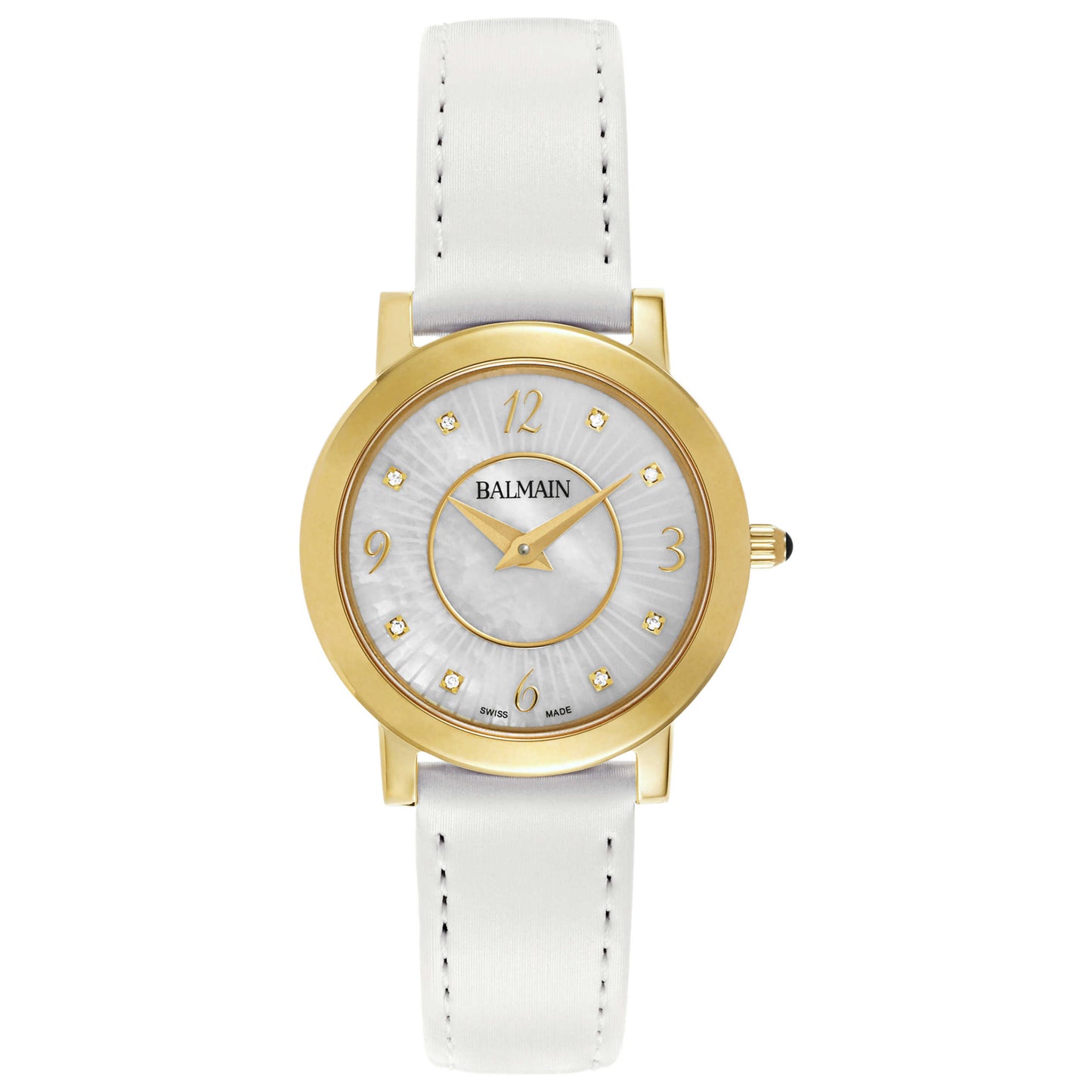 Front view of Balmain Elegance Women's Swiss Quartz (Battery-Powered) Watch B16902284