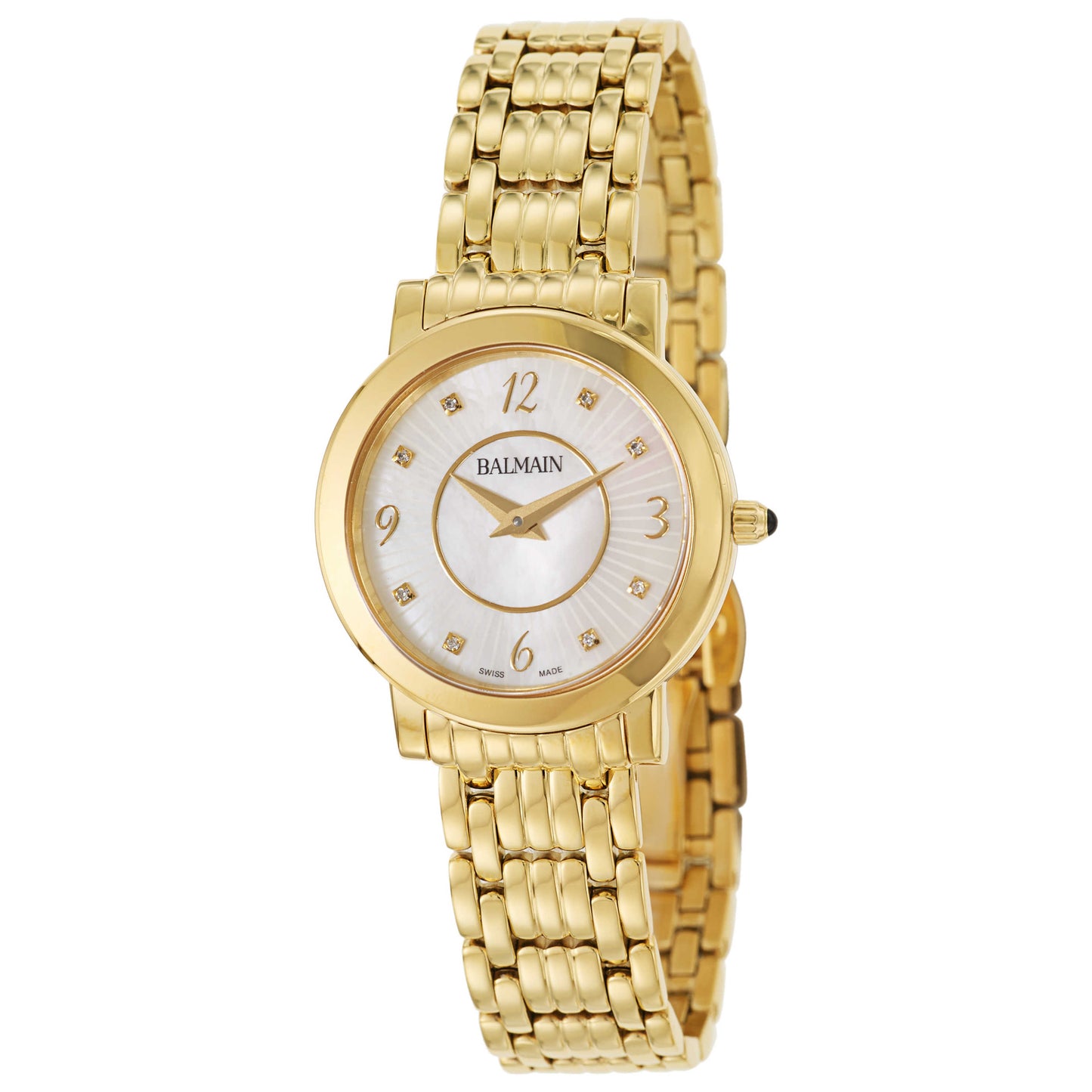 Front view of Balmain Elegance Women's Swiss Quartz (Battery-Powered) Watch B16903384