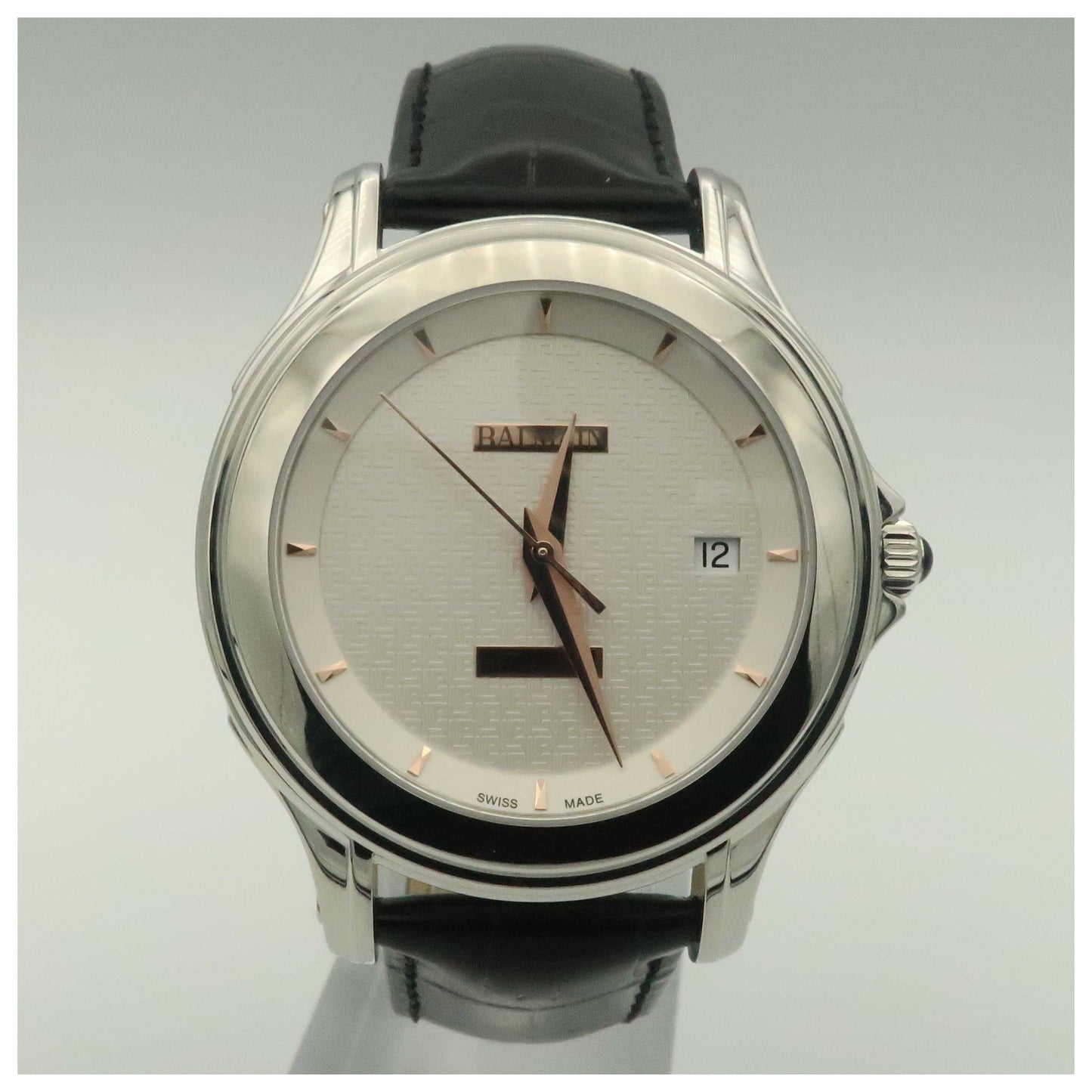 Front view of Balmain Eria Men's Automatic Watch B18813216-SDV