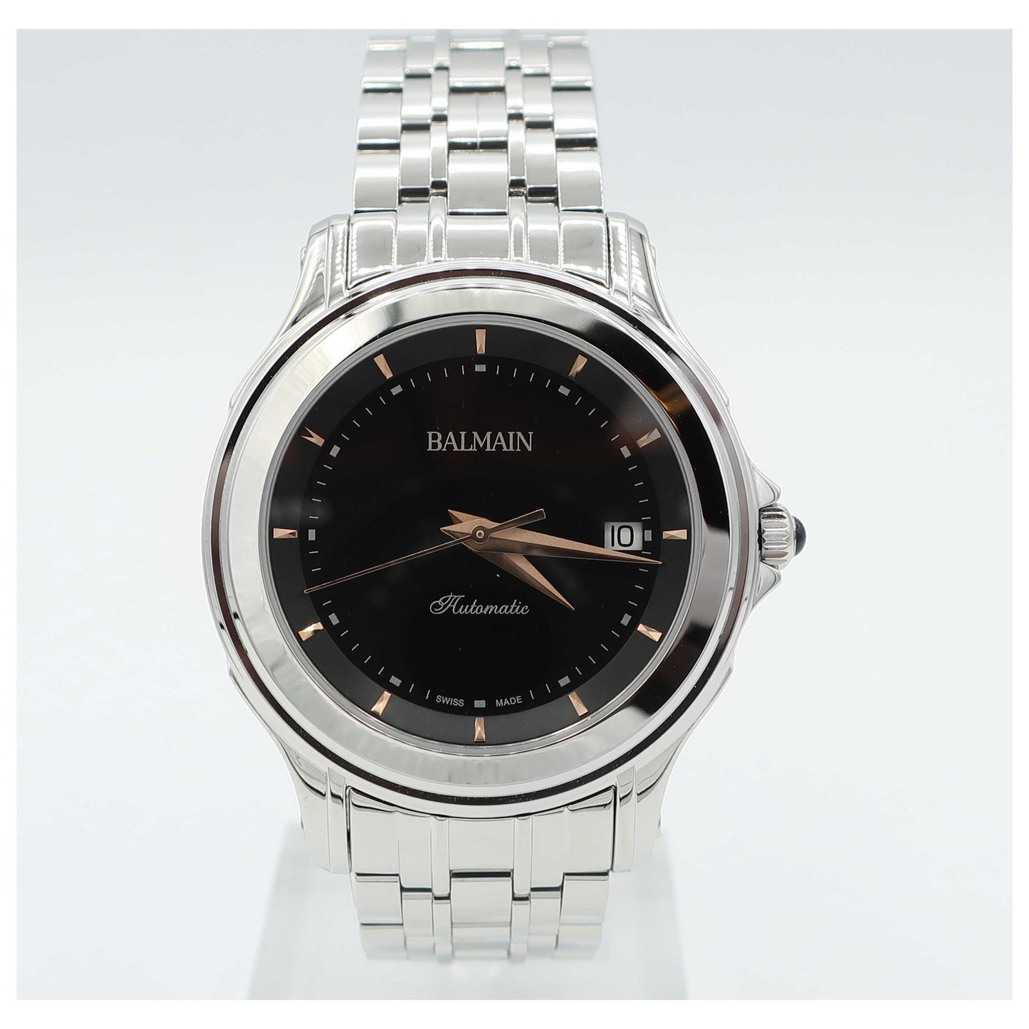 Front view of Balmain Eria Men's Automatic Watch B18813366-SD