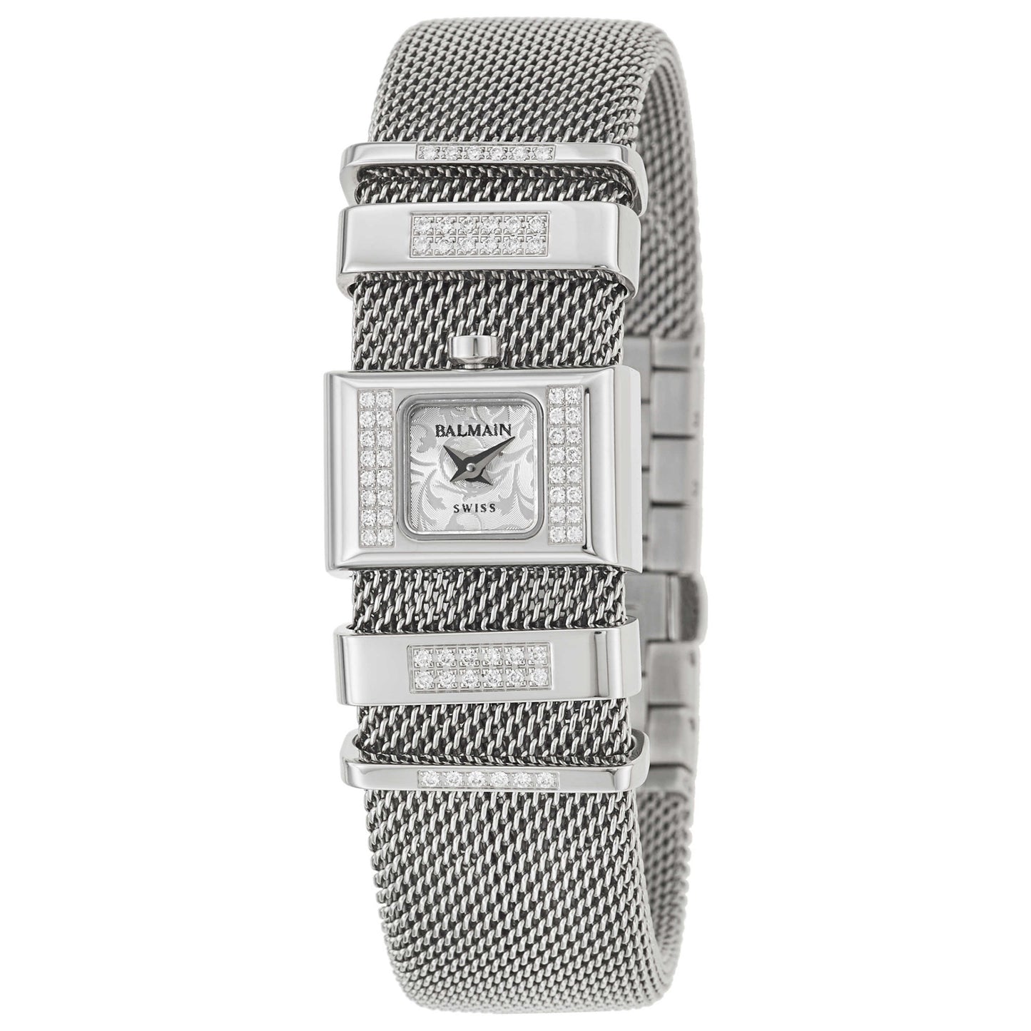 Front view of Balmain B-Crazy Women's Swiss Quartz (Battery-Powered) Watch B21767312
