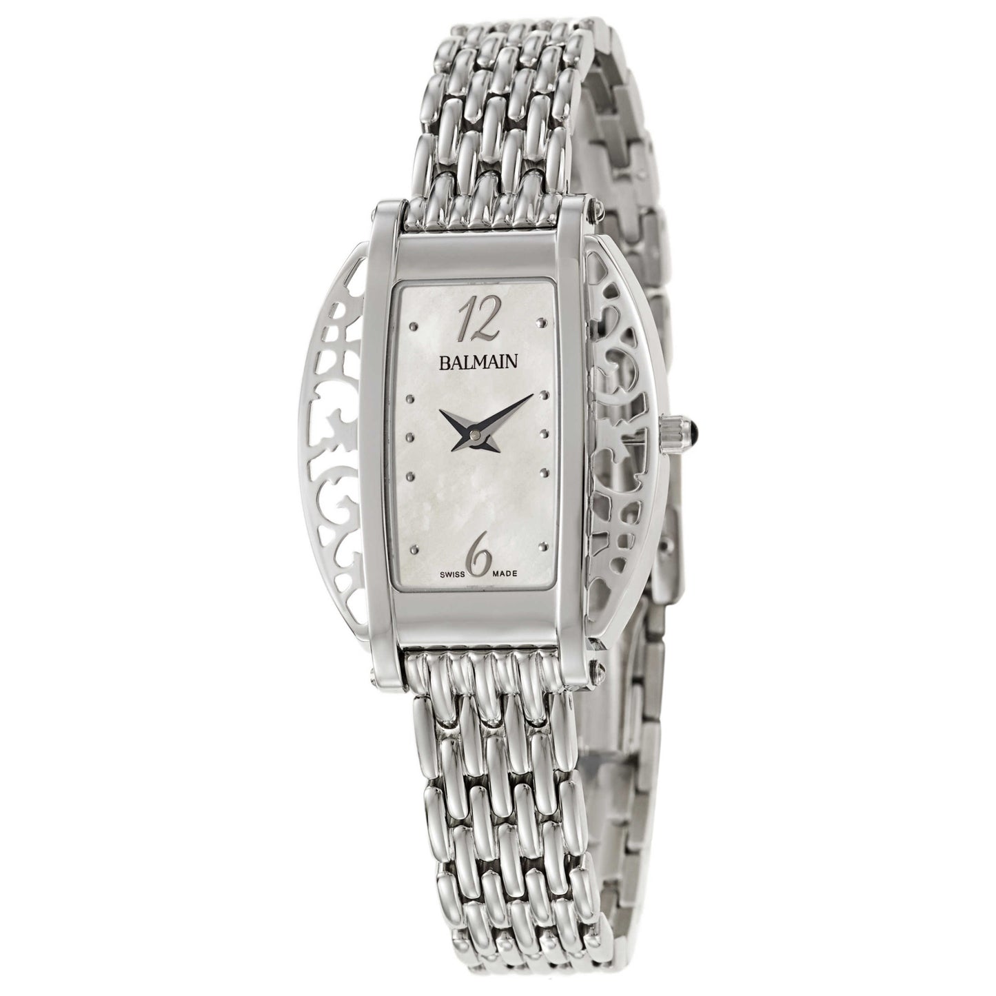 Front view of Balmain Arabesques RC Women's Swiss Quartz (Battery-Powered) Watch B25713384