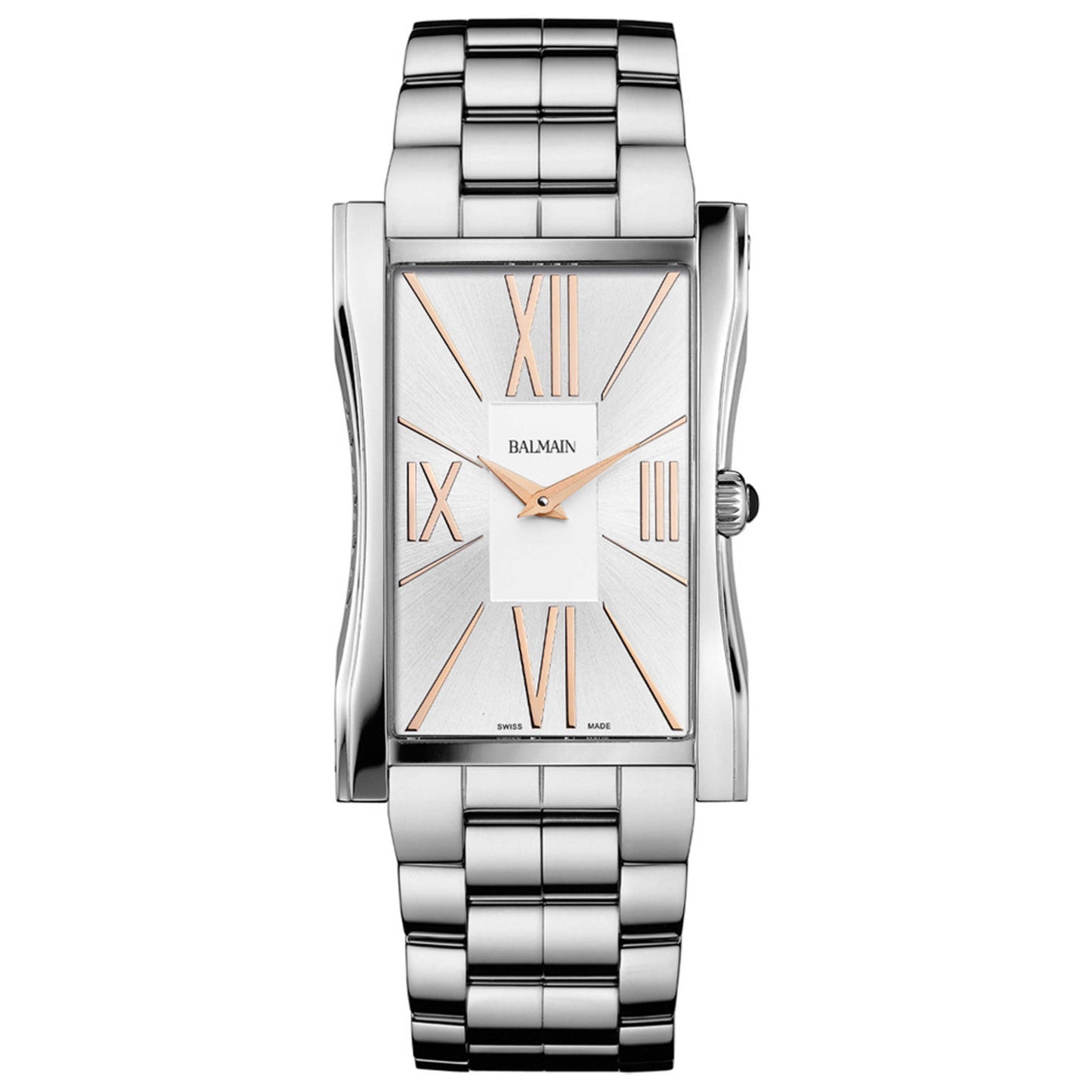 Front view of Balmain Eria Men's Swiss Quartz (Battery-Powered) Watch B30813322