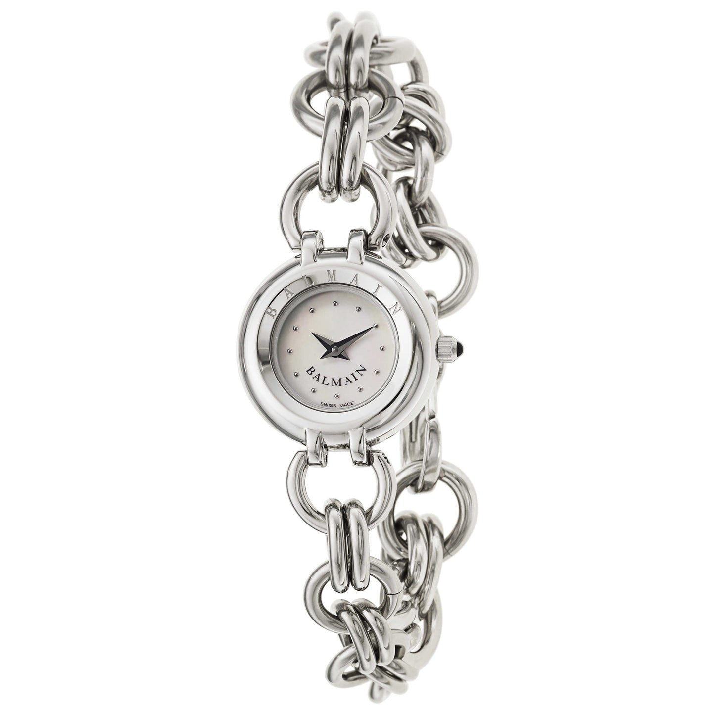 Front view of Balmain Chain Women's Swiss Quartz (Battery-Powered) Watch B34513381