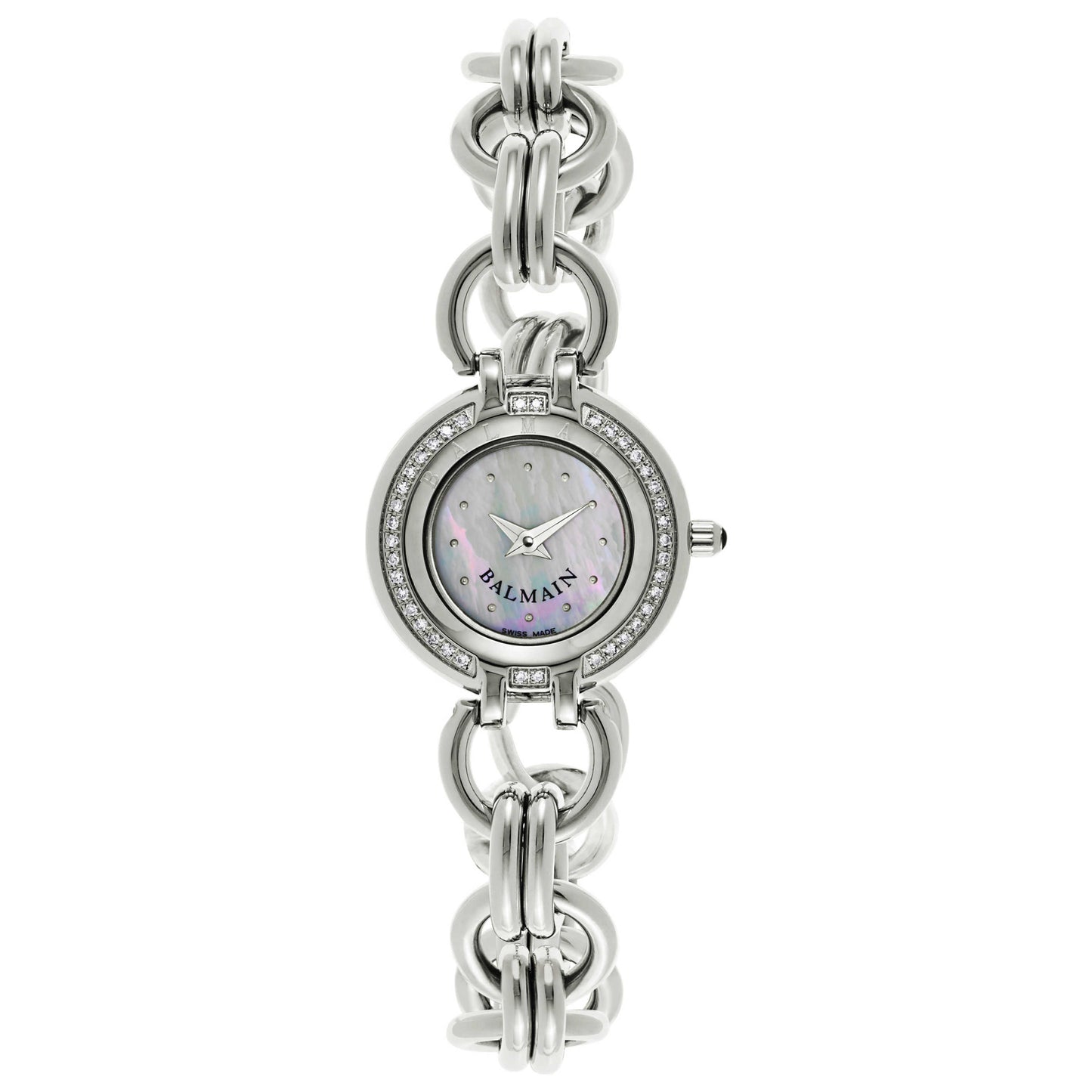 Front view of Balmain Chain Women's Swiss Quartz (Battery-Powered) Watch B34553381