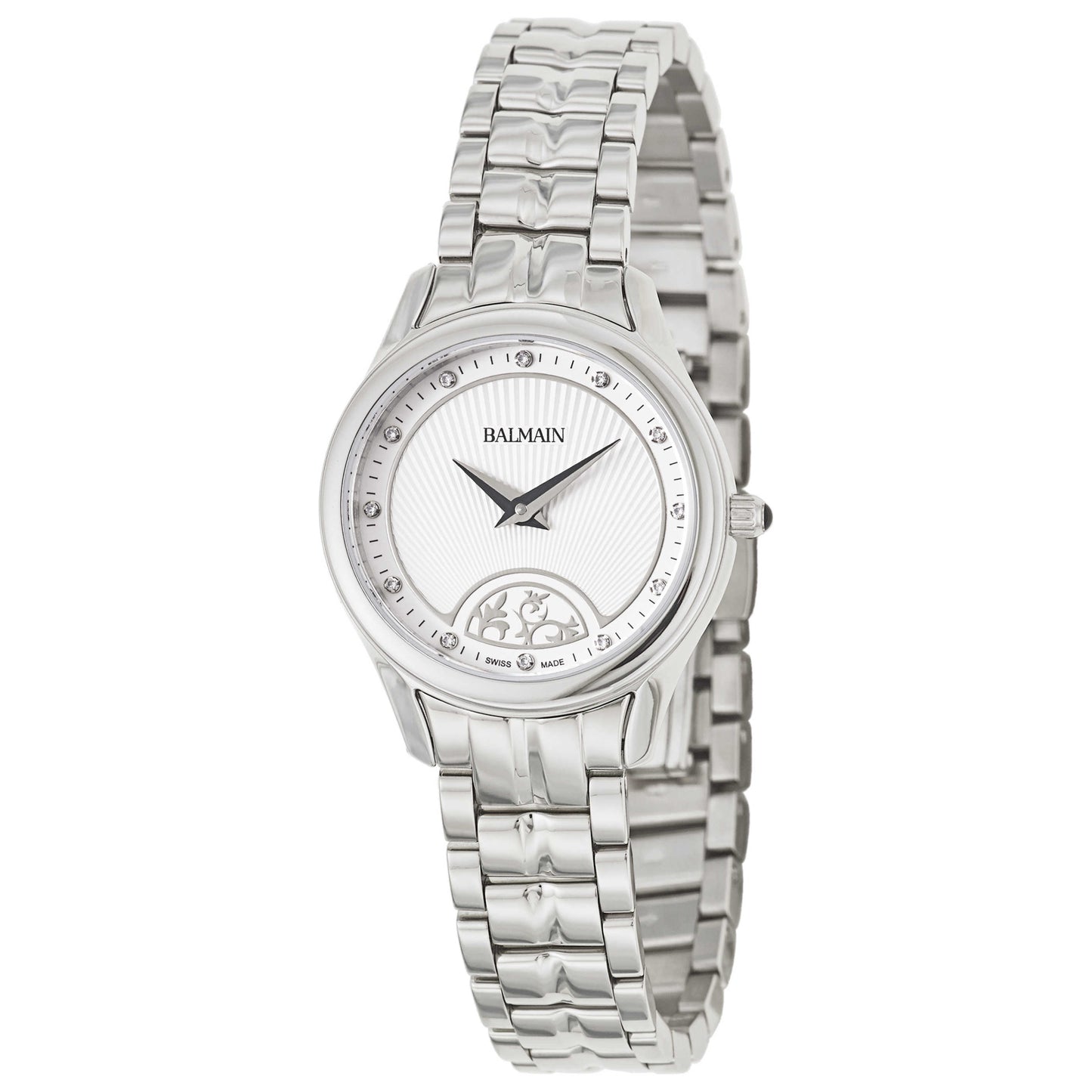 Front view of Balmain Maestria Women's Swiss Quartz (Battery-Powered) Watch B36113316