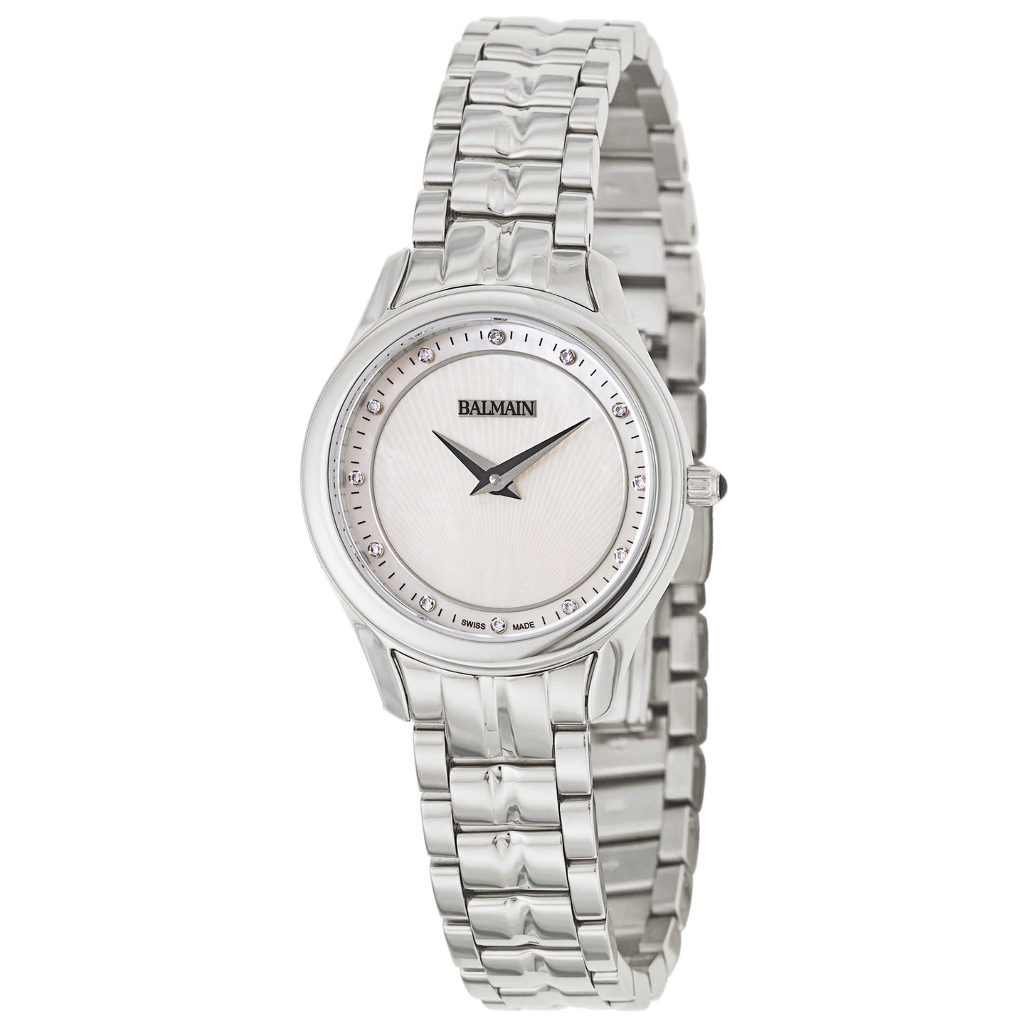 Front view of Balmain Maestria Women's Swiss Quartz (Battery-Powered) Watch B36113386