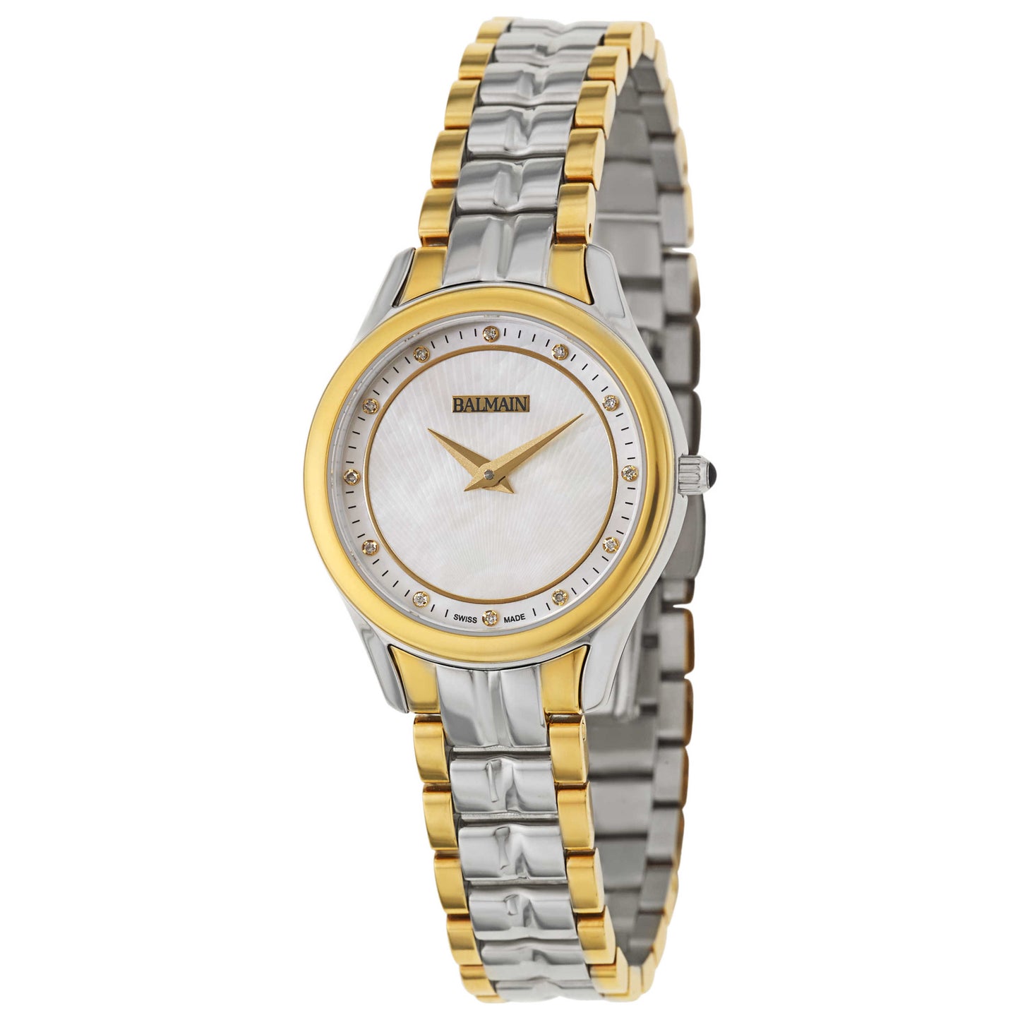 Front view of Balmain Maestria Women's Swiss Quartz (Battery-Powered) Watch B36123986