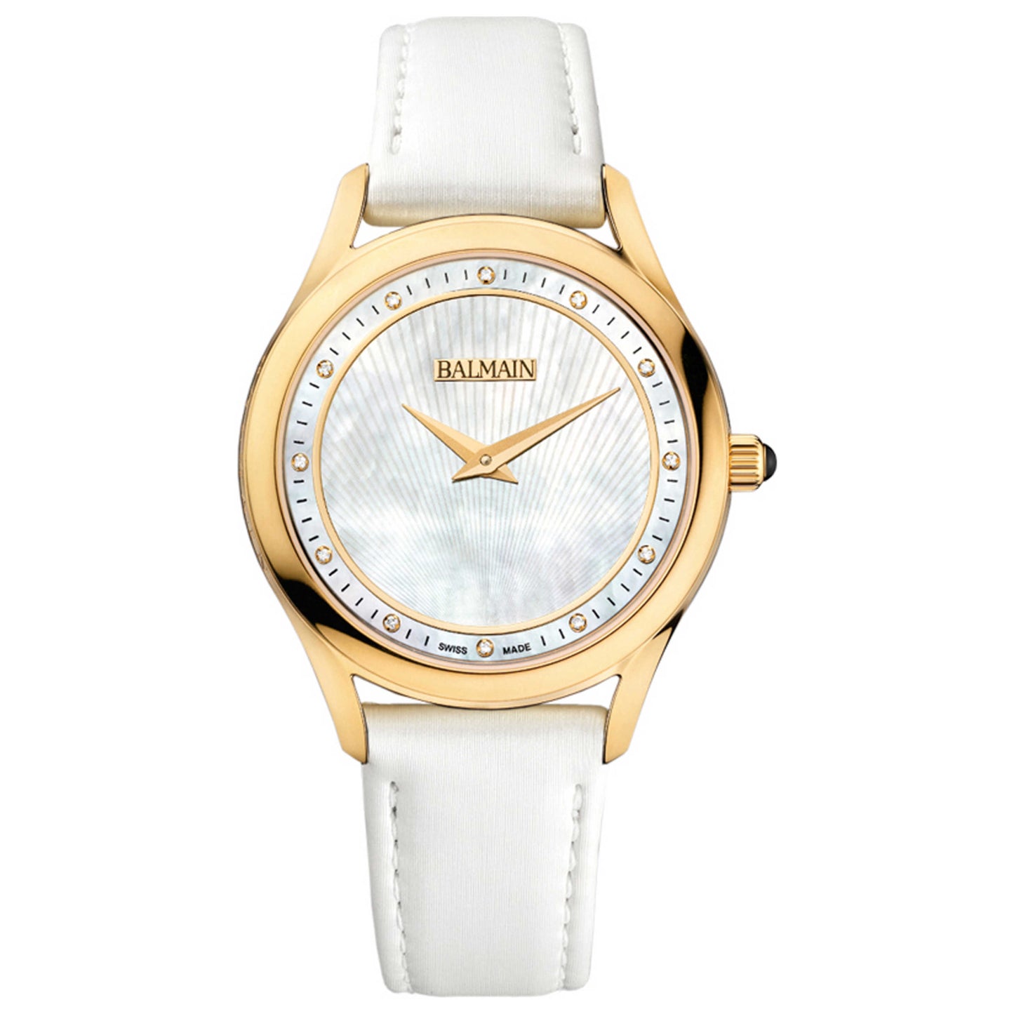 Front view of Balmain Maestria Women's Swiss Quartz (Battery-Powered) Watch B36302286