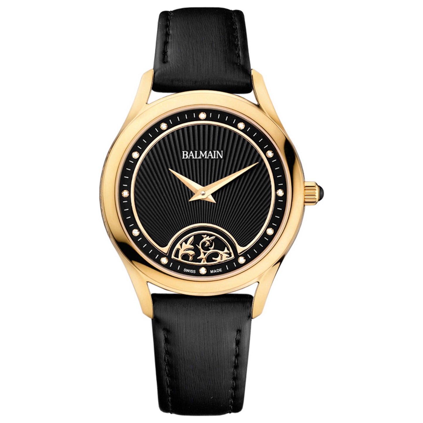 Front view of Balmain Maestria Women's Swiss Quartz (Battery-Powered) Watch B36303266