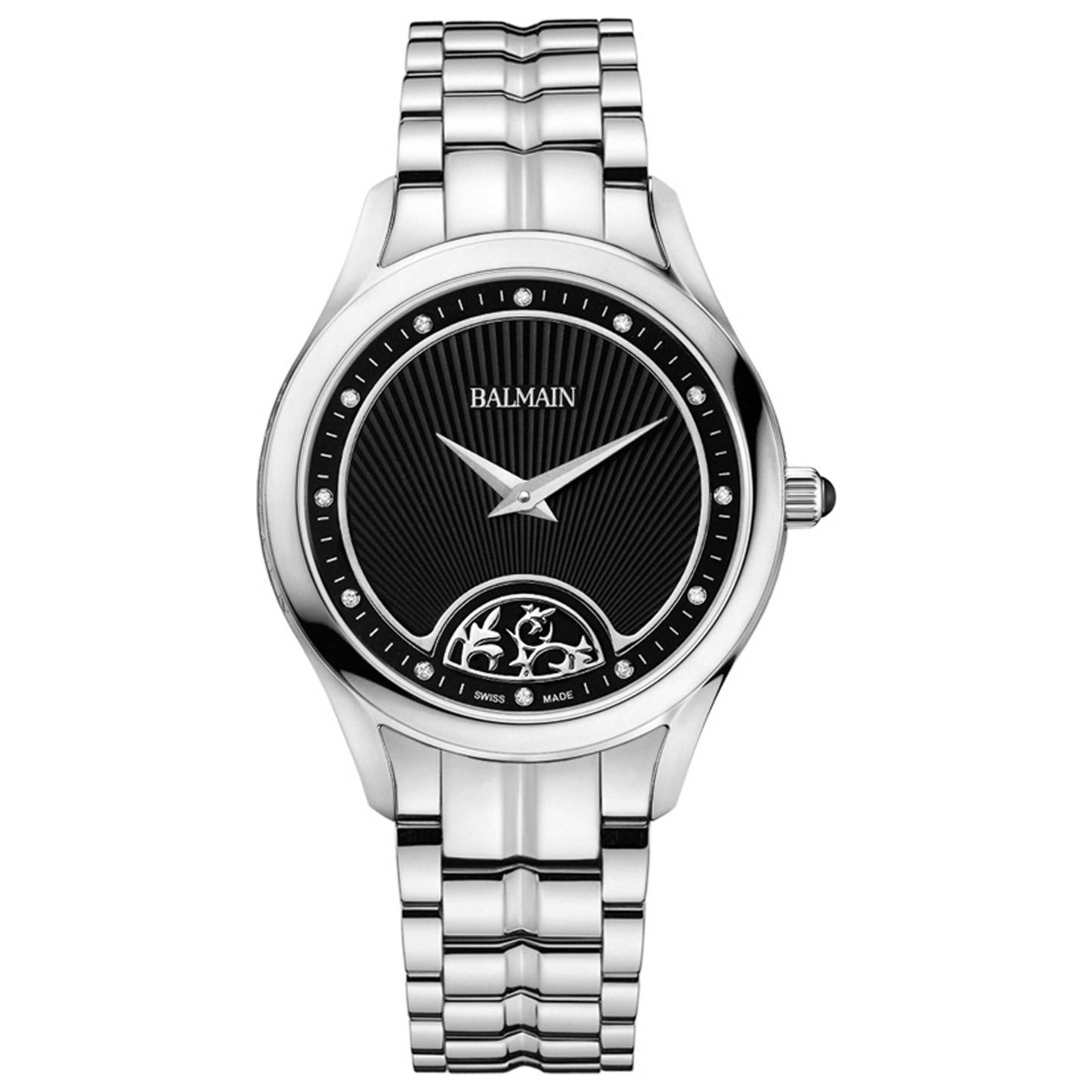 Front view of Balmain Maestria Women's Swiss Quartz (Battery-Powered) Watch B36313366