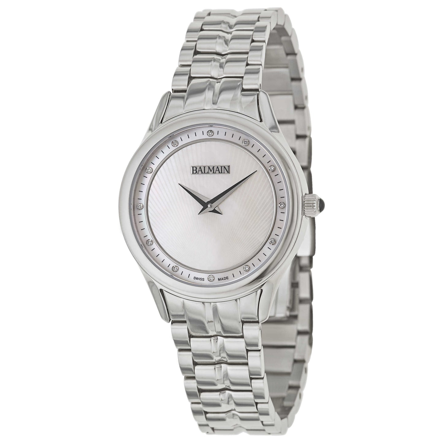 Front view of Balmain Maestria Women's Swiss Quartz (Battery-Powered) Watch B36313386