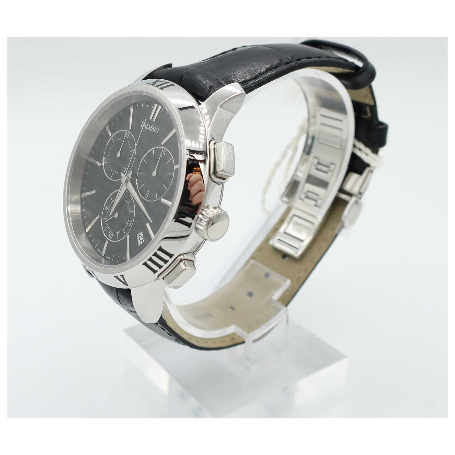 Balmain Classica Men's Swiss Quartz (Battery-Powered) Watch B50613266-SD - Image #4