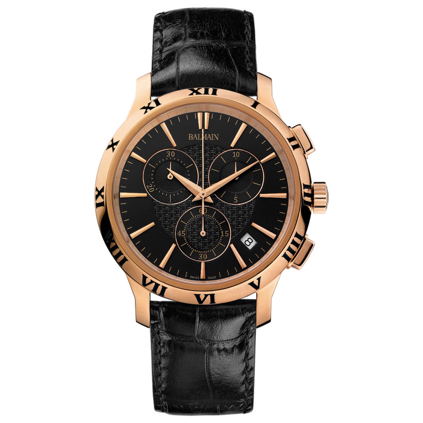 Front view of Balmain Classica Men's Swiss Quartz (Battery-Powered) Watch B50693266