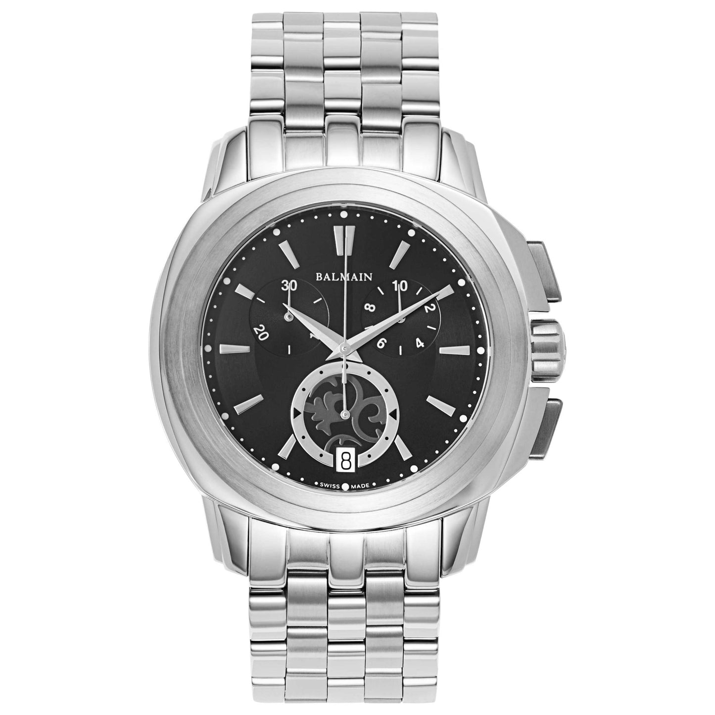 Front view of Balmain Madrigal Men's Swiss Quartz (Battery-Powered) Watch B53413366