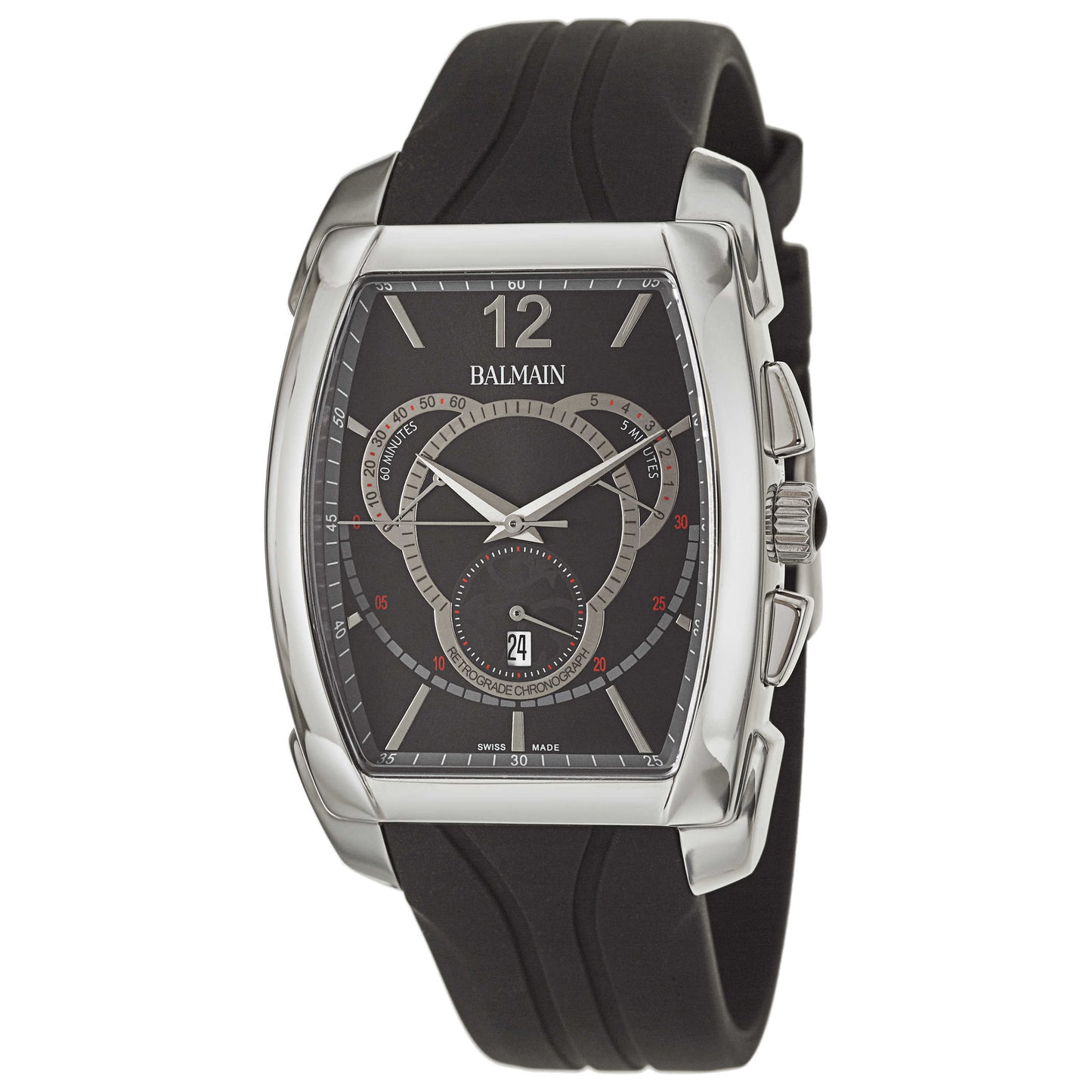 Front view of Balmain Arcade Men's Swiss Quartz (Battery-Powered) Watch B53813066