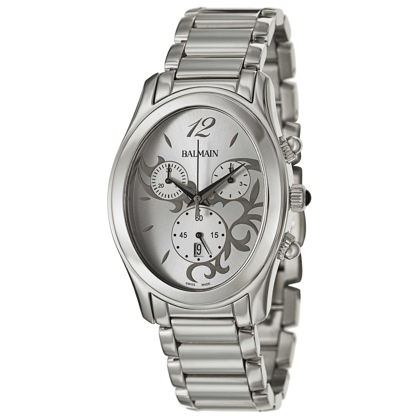 Front view of Balmain Madrigal Women's Swiss Quartz (Battery-Powered) Watch B54713314S