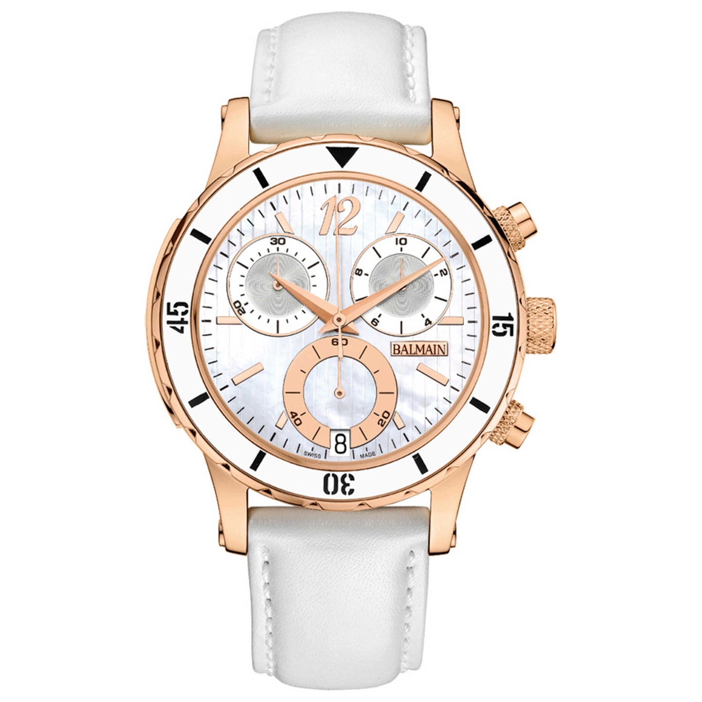 Front view of Balmain Balmainia Women's Swiss Quartz (Battery-Powered) Watch B55532284