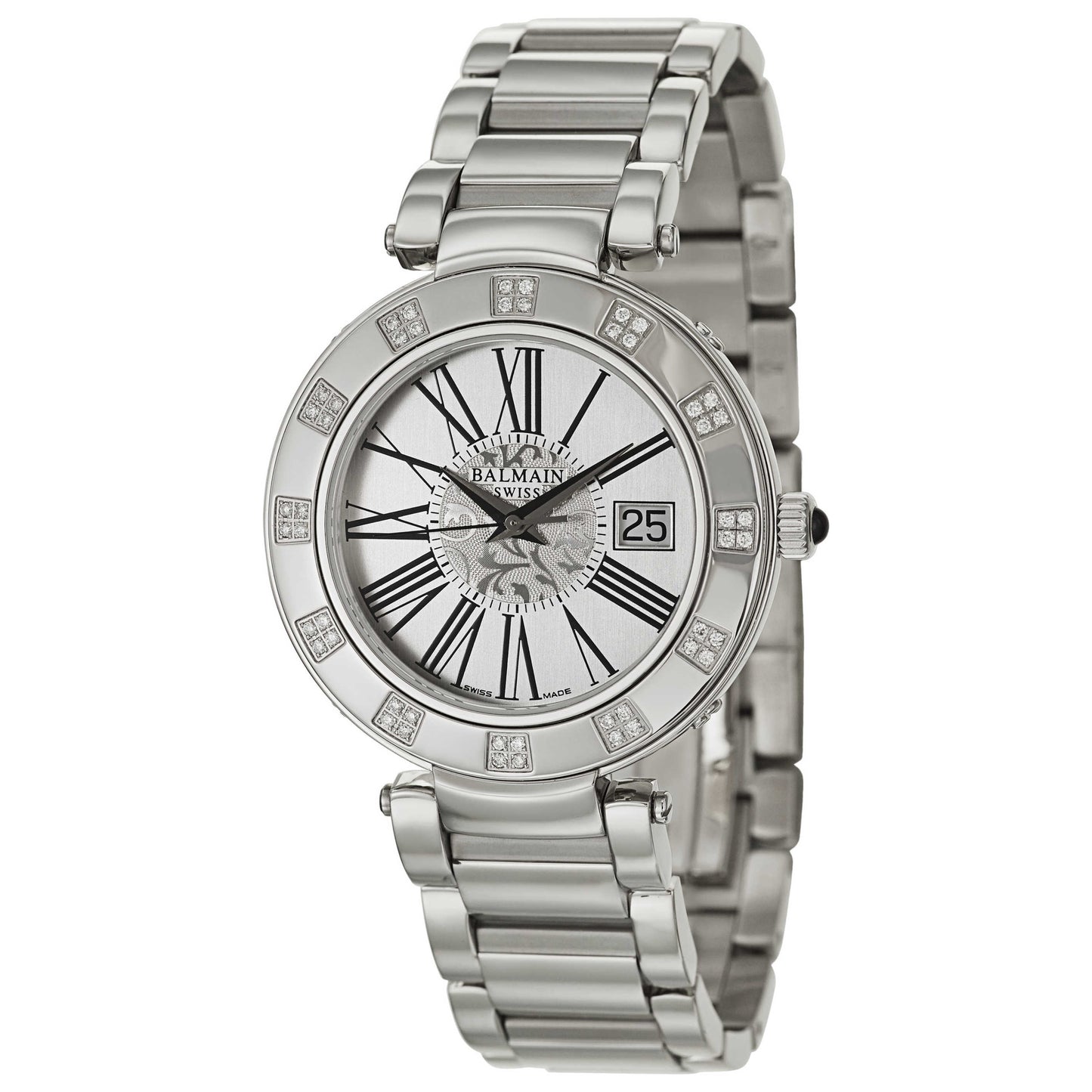 Front view of Balmain Balmainia Men's Swiss Quartz (Battery-Powered) Watch B55853312