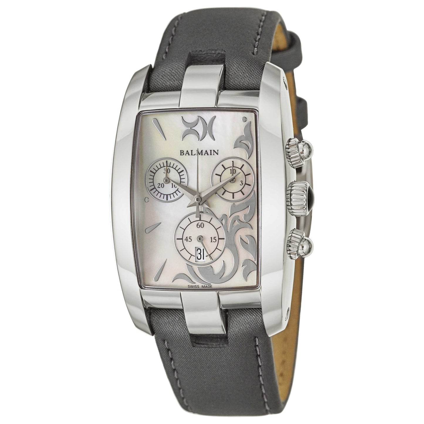 Front view of Balmain Elysees Women's Swiss Quartz (Battery-Powered) Watch B56113283