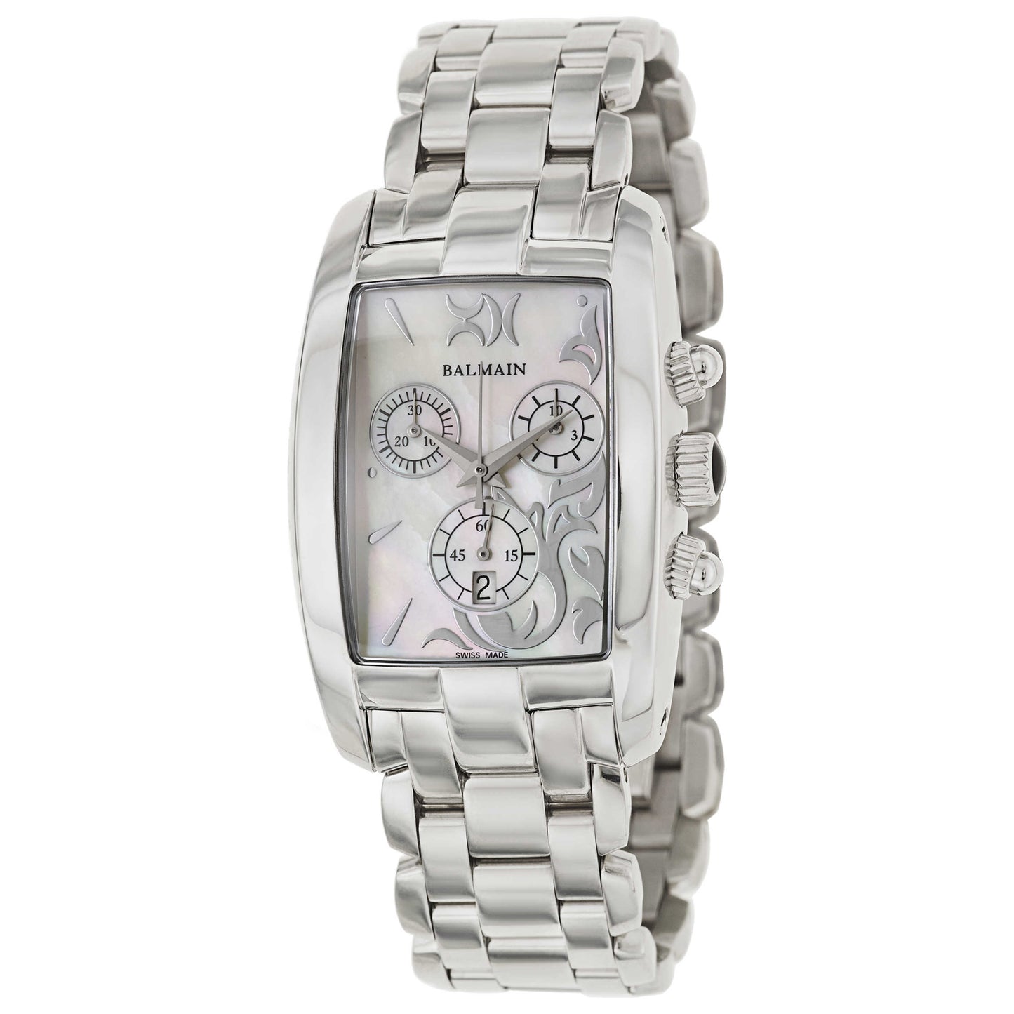 Front view of Balmain Elysees Women's Swiss Quartz (Battery-Powered) Watch B56113383