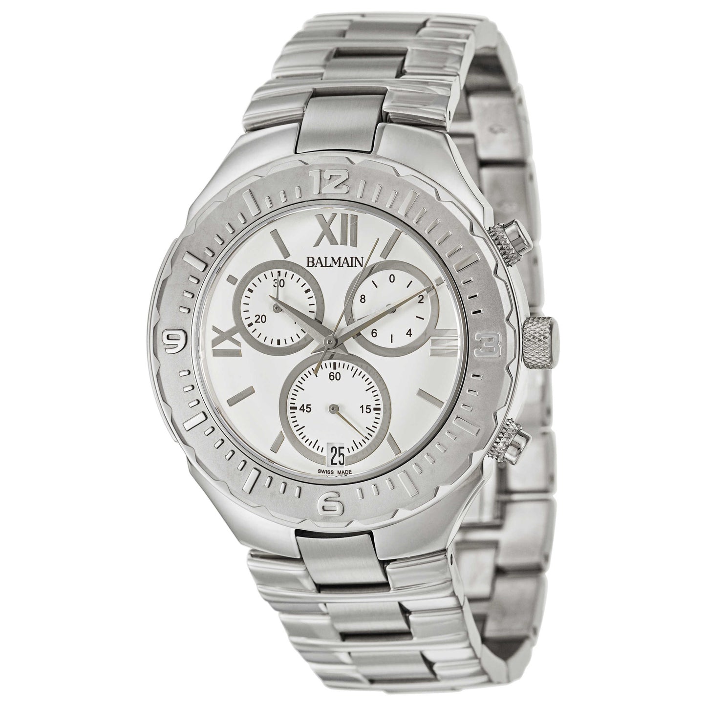Front view of Balmain Balmainia Men's Swiss Quartz (Battery-Powered) Watch B56213322
