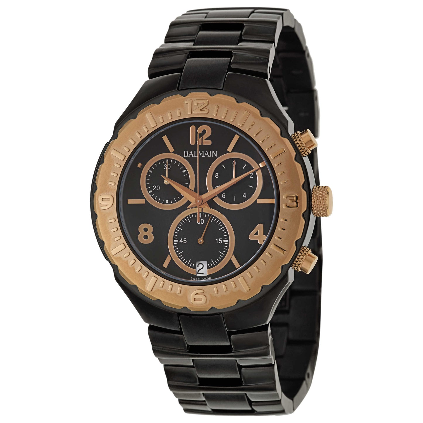 Front view of Balmain Balmainia Men's Swiss Quartz (Battery-Powered) Watch B56293364