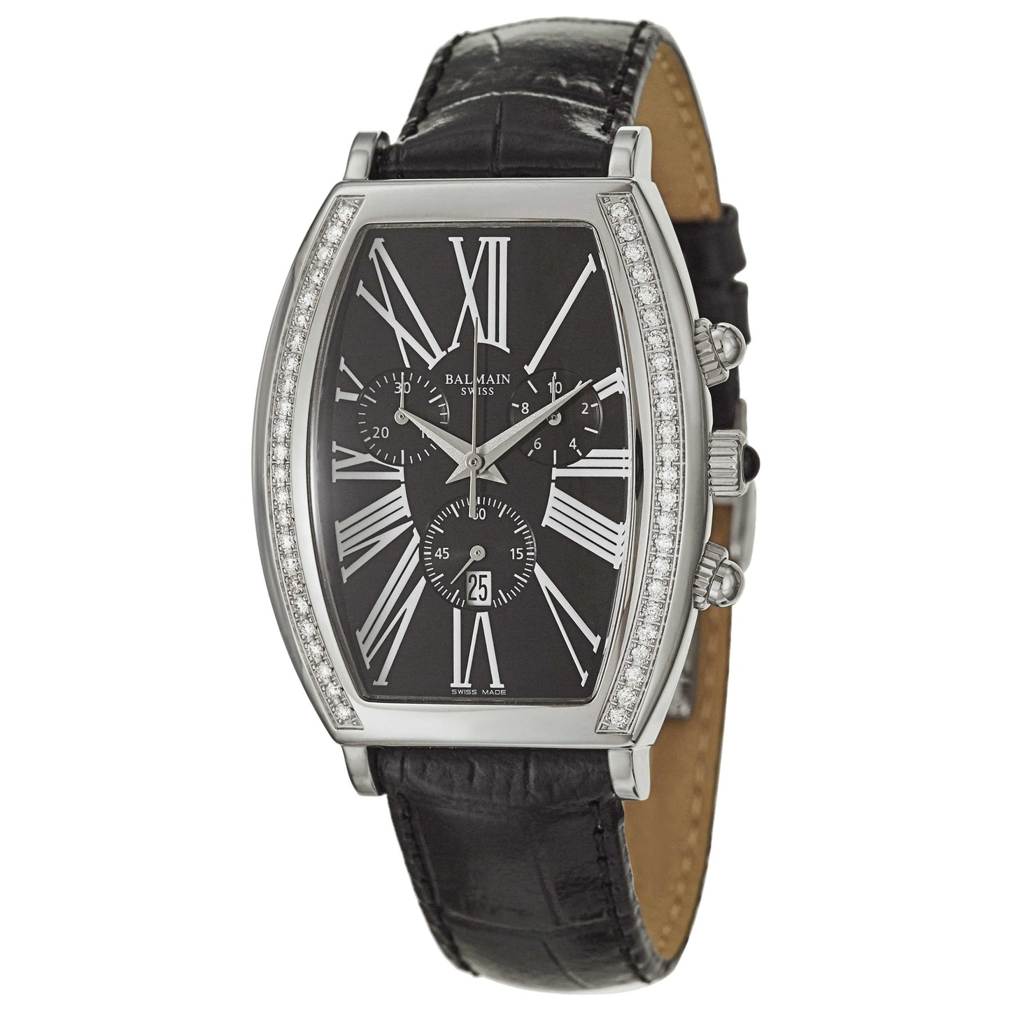 Front view of Balmain Arcade Men's Swiss Quartz (Battery-Powered) Watch B57053266