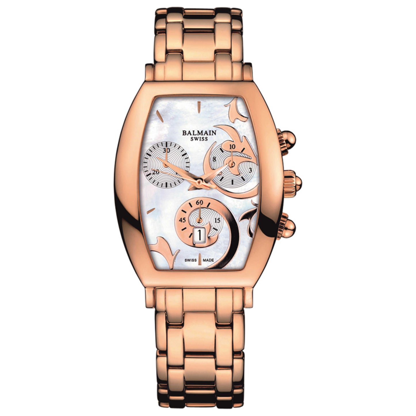 Front view of Balmain Arcade Women's Swiss Quartz (Battery-Powered) Watch B57193384