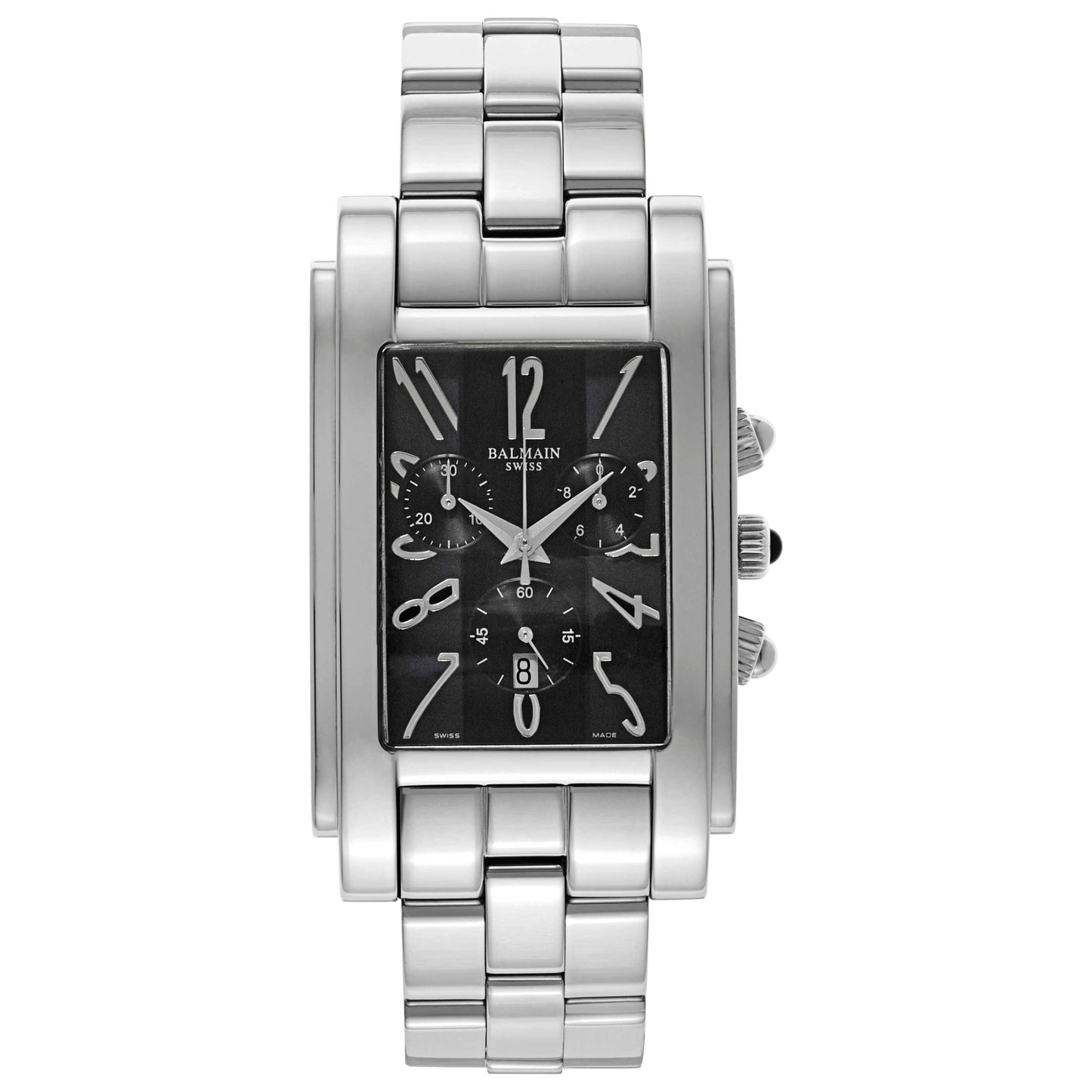 Front view of Balmain Velvet Men's Swiss Quartz (Battery-Powered) Watch B57213364