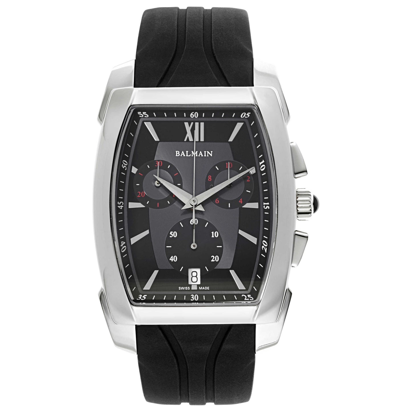 Front view of Balmain Arcade Men's Swiss Quartz (Battery-Powered) Watch B57413066
