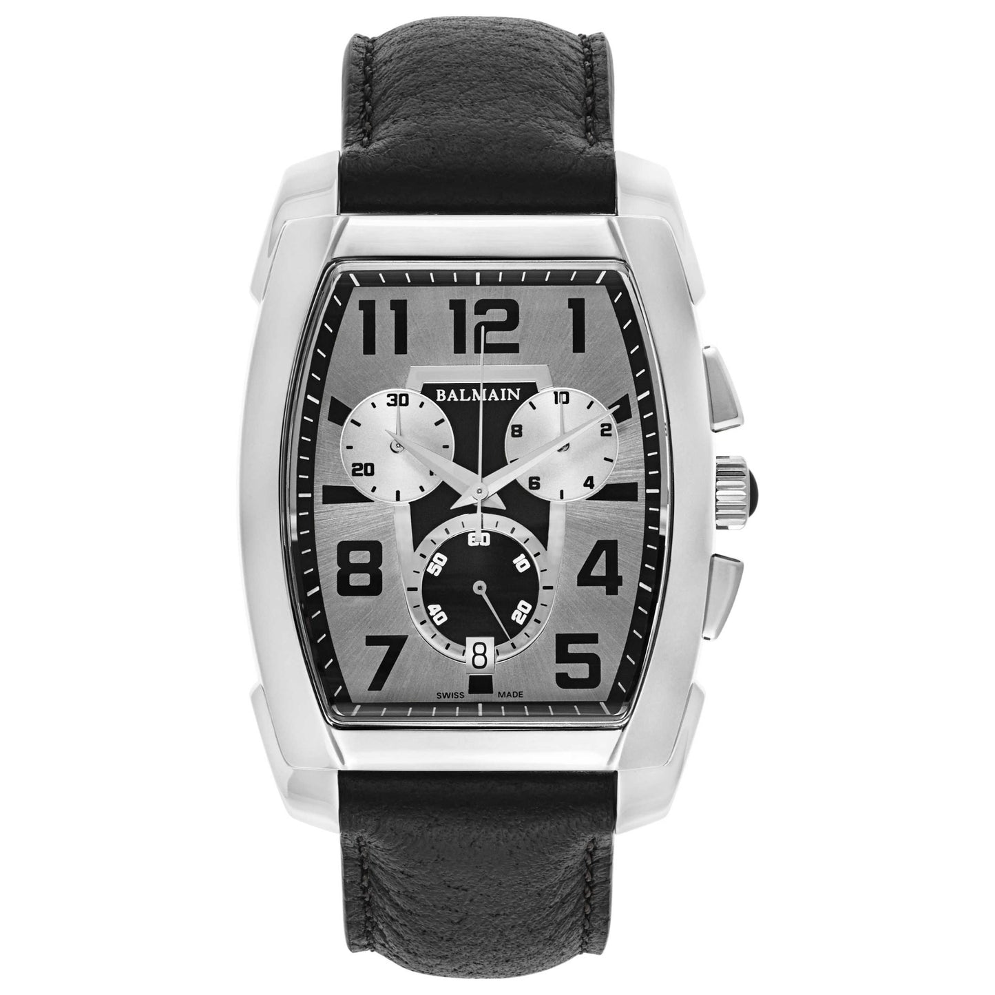 Front view of Balmain Arcade Men's Swiss Quartz (Battery-Powered) Watch B57415224