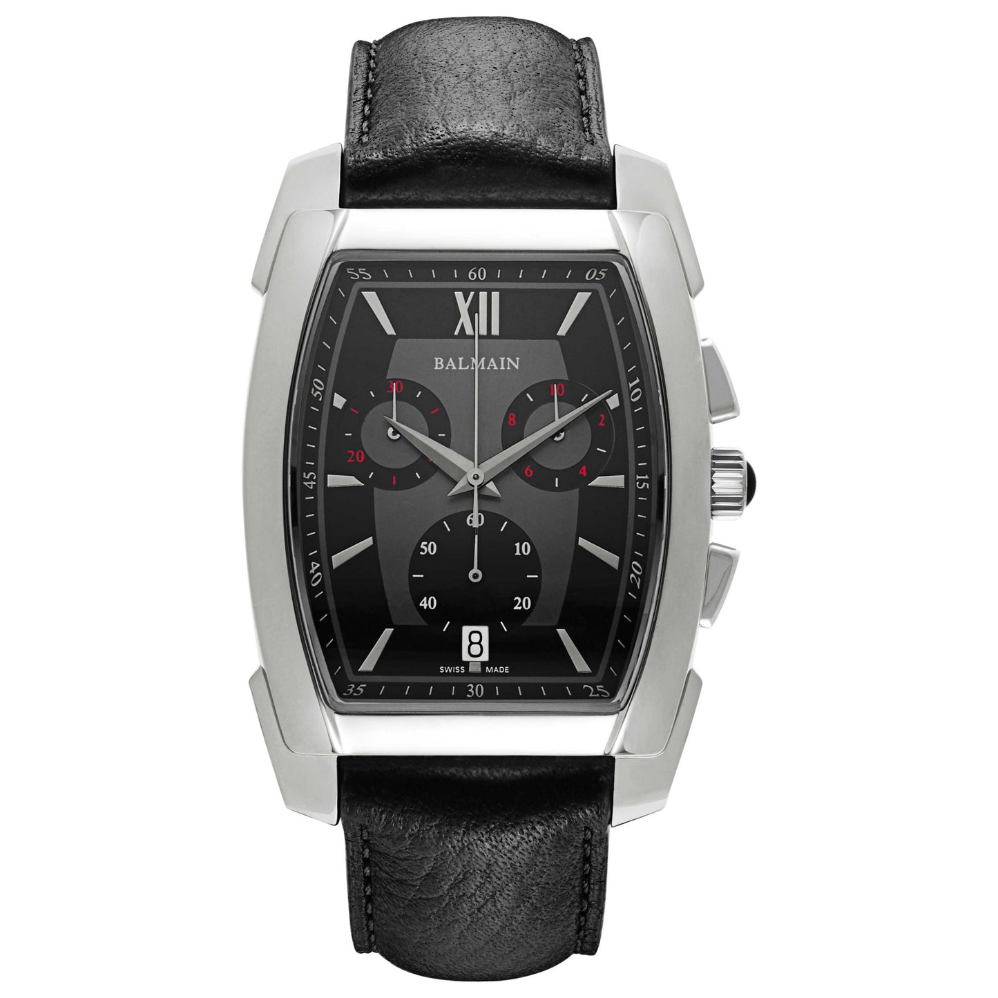 Front view of Balmain Arcade Men's Swiss Quartz (Battery-Powered) Watch B57415266