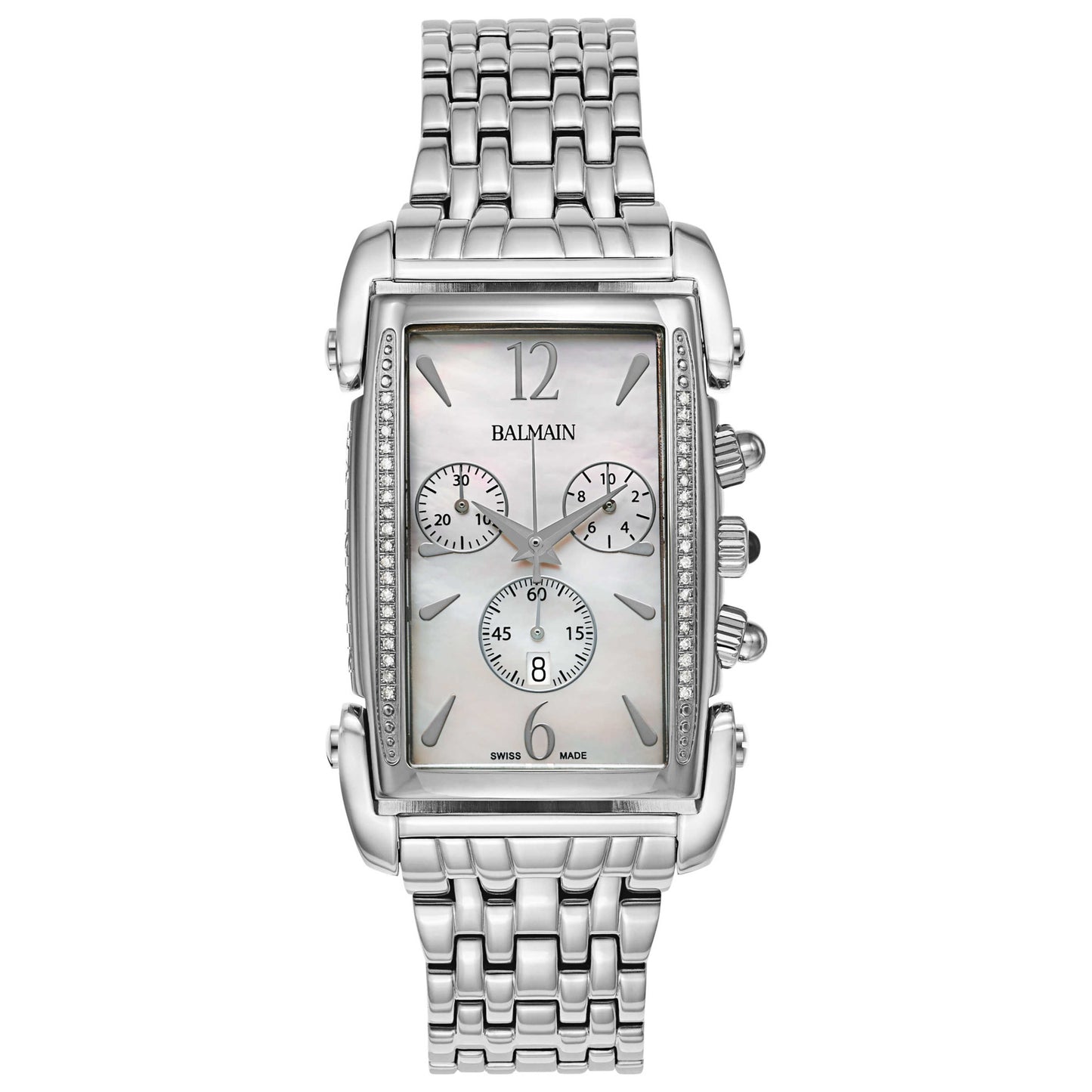 Front view of Balmain Taffetas Women's Swiss Quartz (Battery-Powered) Watch B57553384