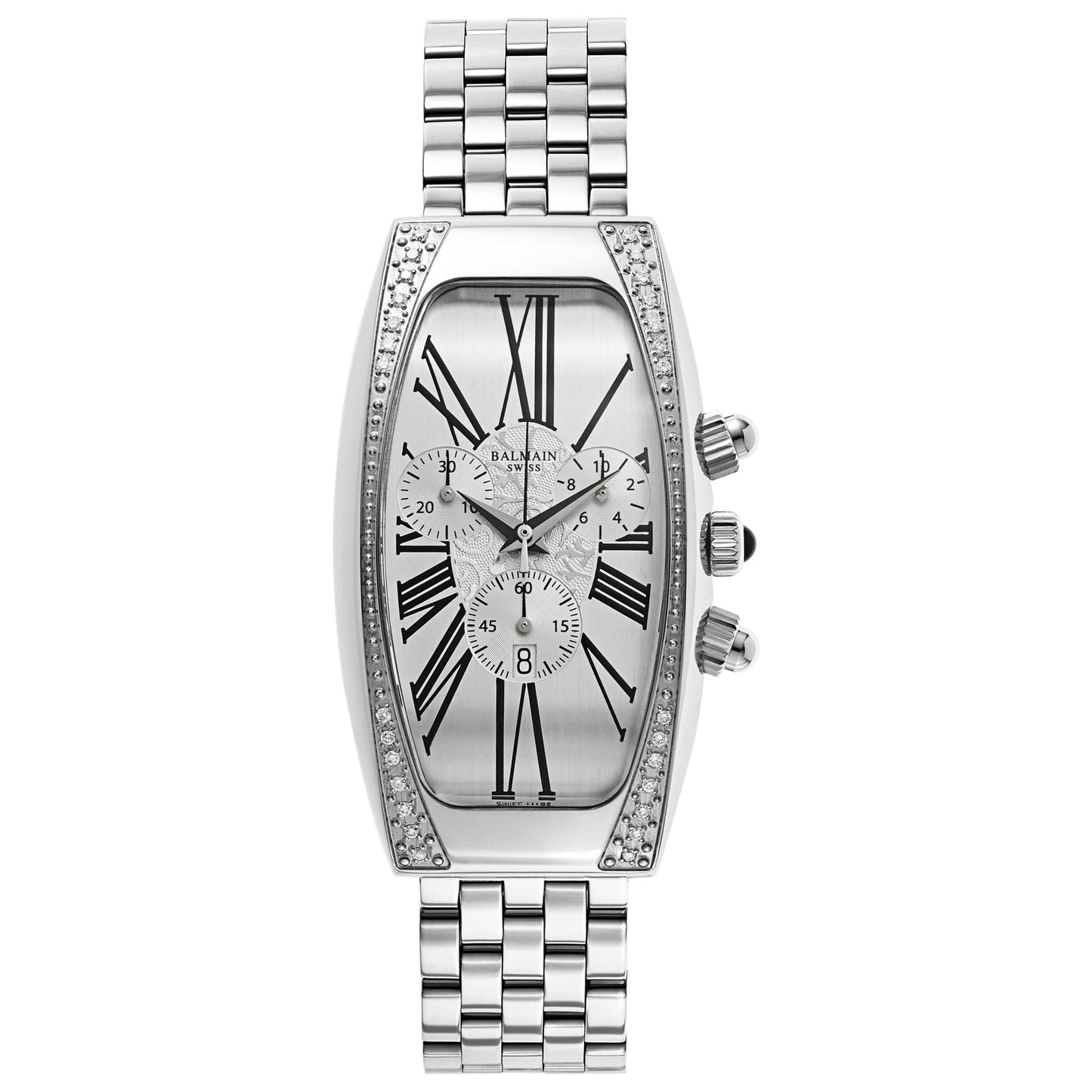 Front view of Balmain Elypsa Men's Swiss Quartz (Battery-Powered) Watch B58253312