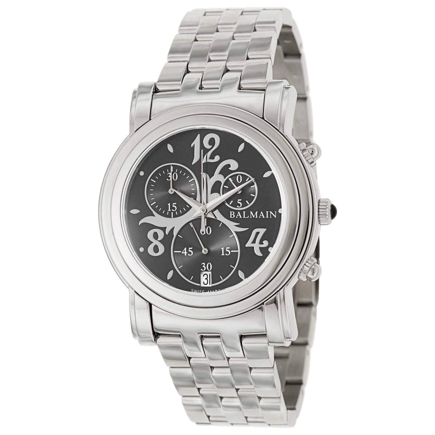 Front view of Balmain Madrigal Men's Swiss Quartz (Battery-Powered) Watch B58813362