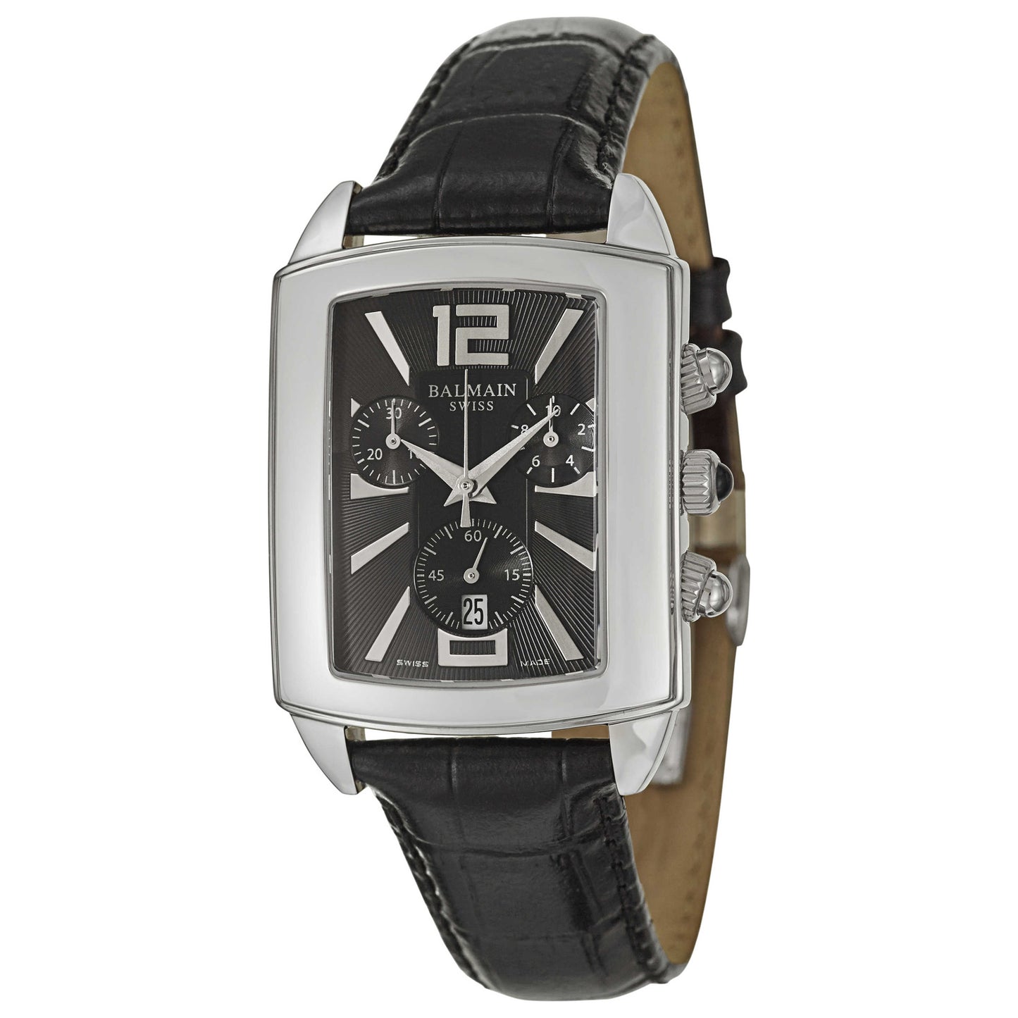 Front view of Balmain Elysees Men's Swiss Quartz (Battery-Powered) Watch B59713262
