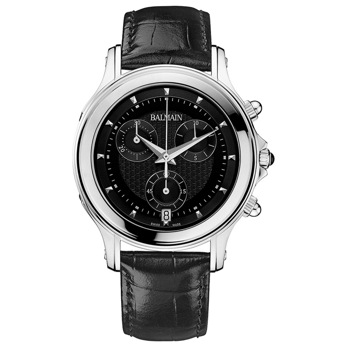 Front view of Balmain Eria Men's Swiss Quartz (Battery-Powered) Watch B68613266
