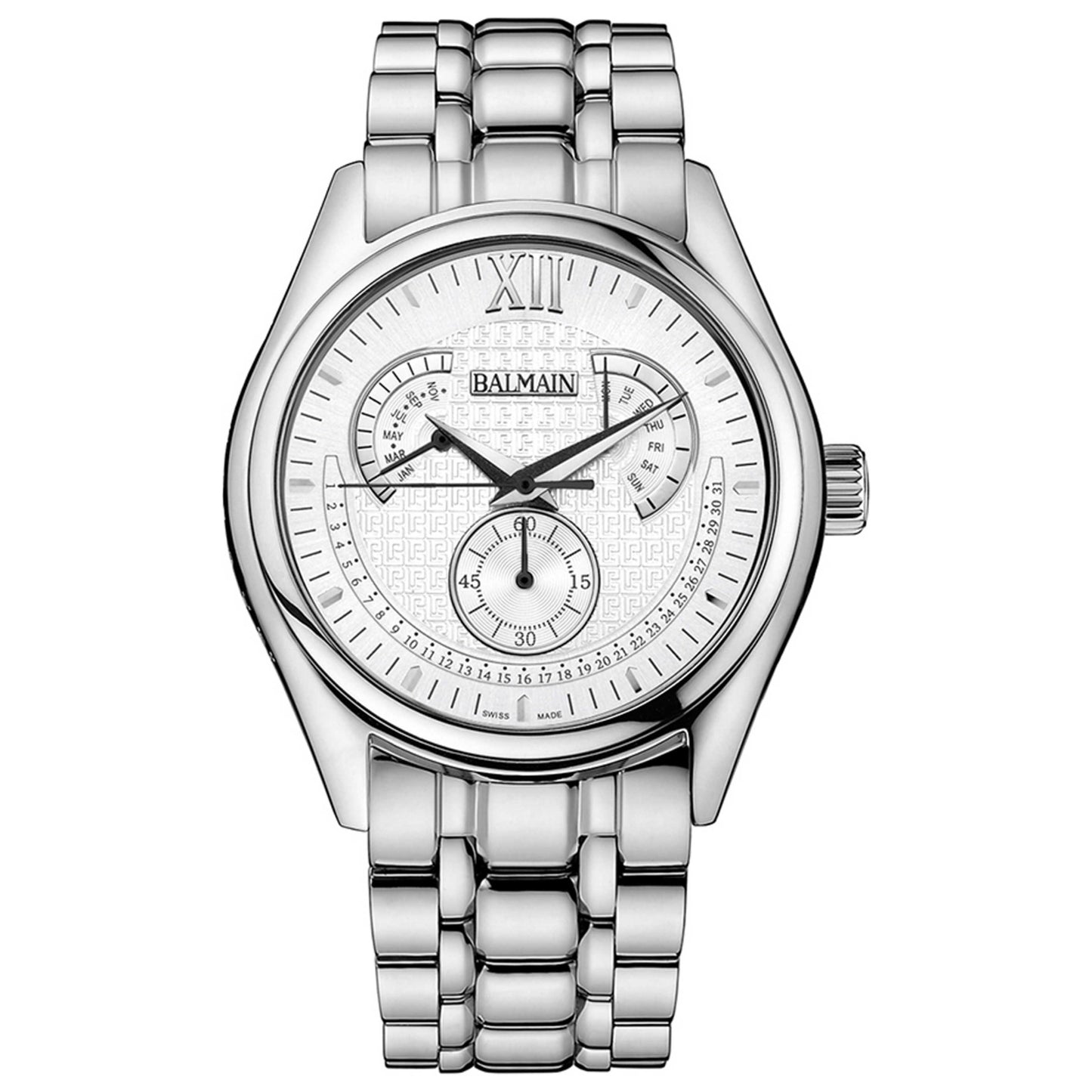 Front view of Balmain Balman Men's Swiss Quartz (Battery-Powered) Watch B72813322