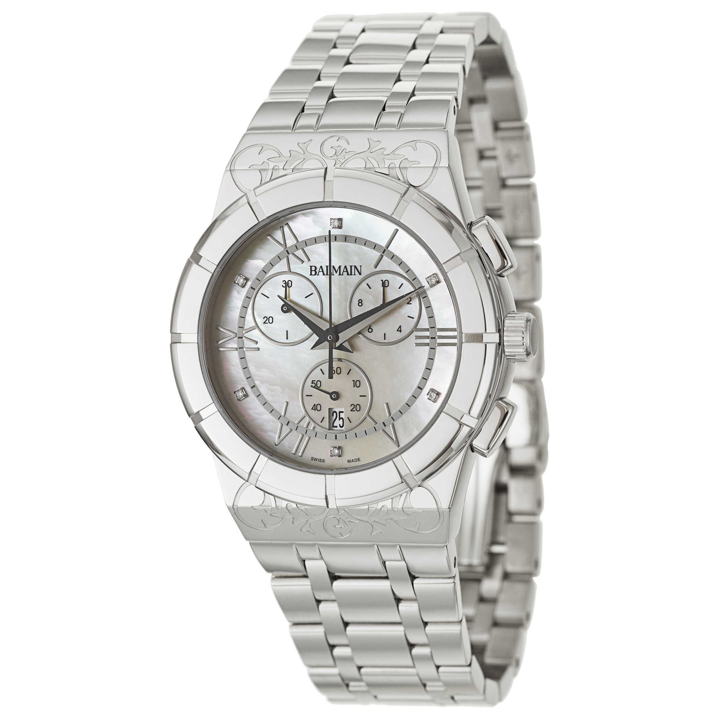 Front view of Balmain Balmainia Women's Swiss Quartz (Battery-Powered) Watch B75913382