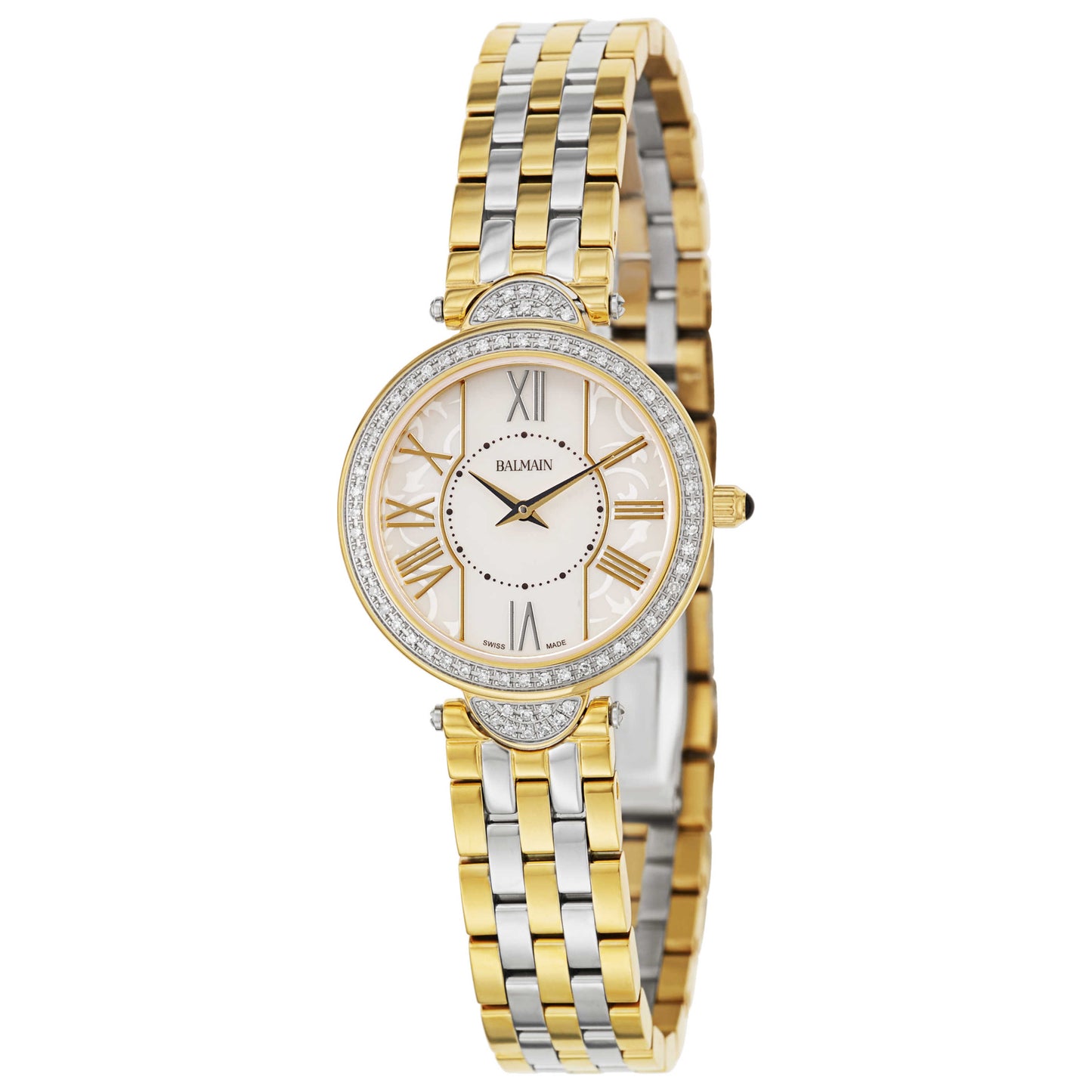 Front view of Balmain Haute Elegance Women's Swiss Quartz (Battery-Powered) Watch B80763384
